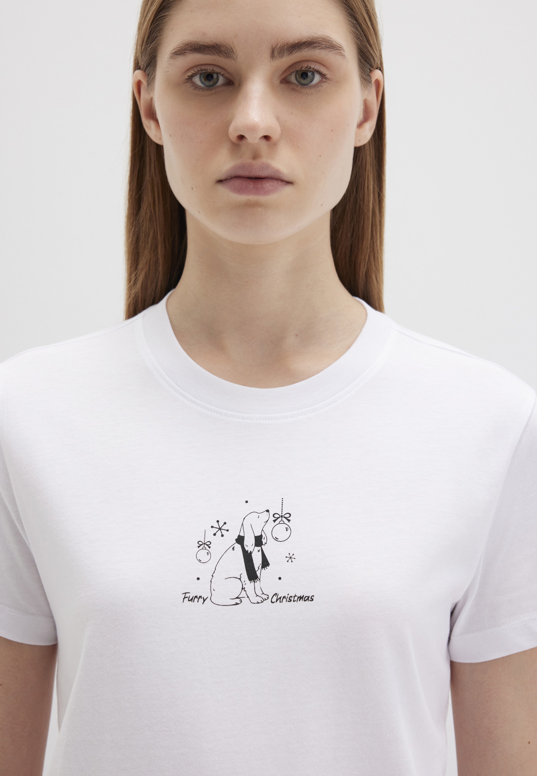 Mavi T-Shirt »DOG PRINTED TSHIRT« T-Shirt mit Print