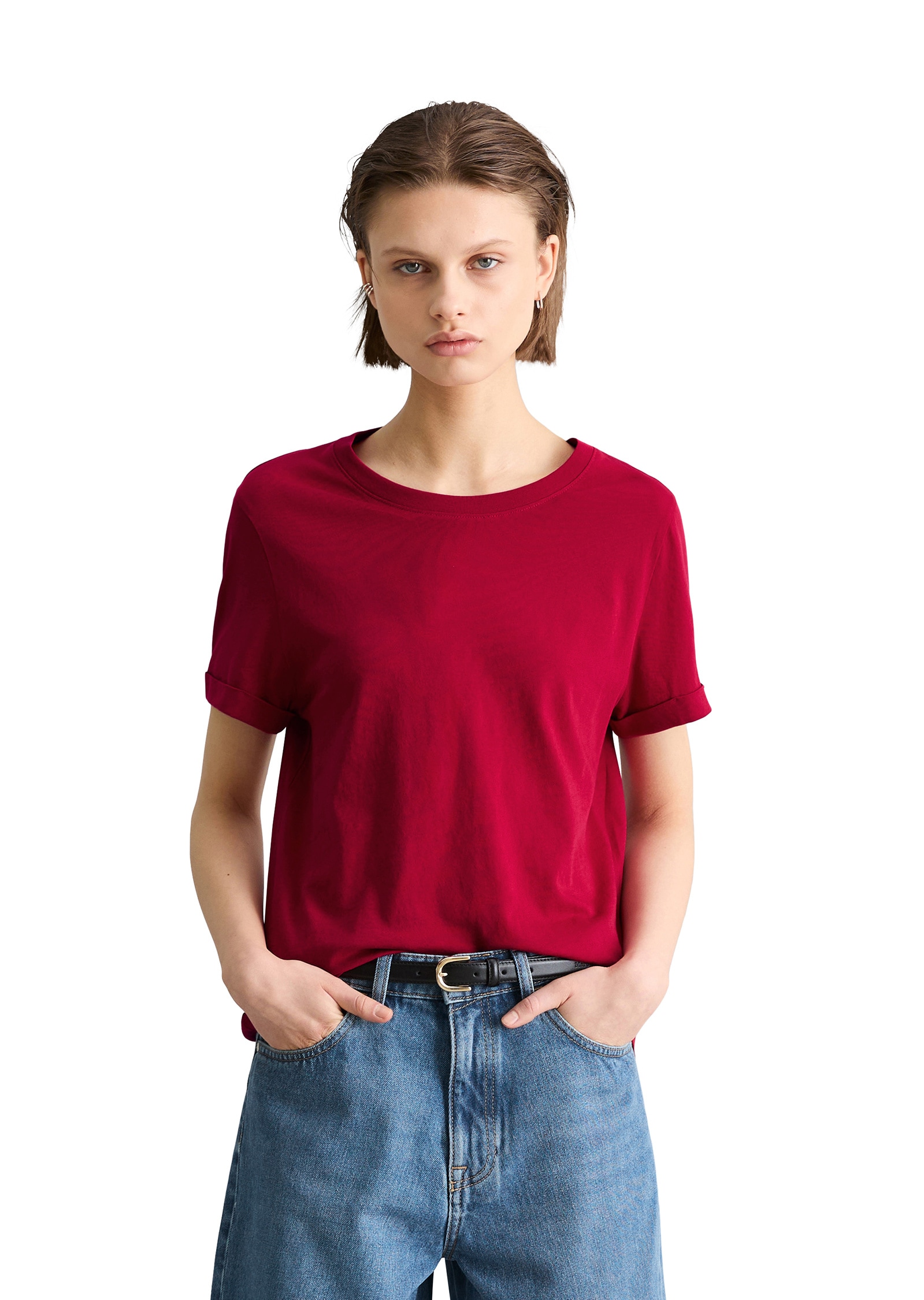 Marc OPolo DENIM T-Shirt "aus Organic Cotton" günstig online kaufen