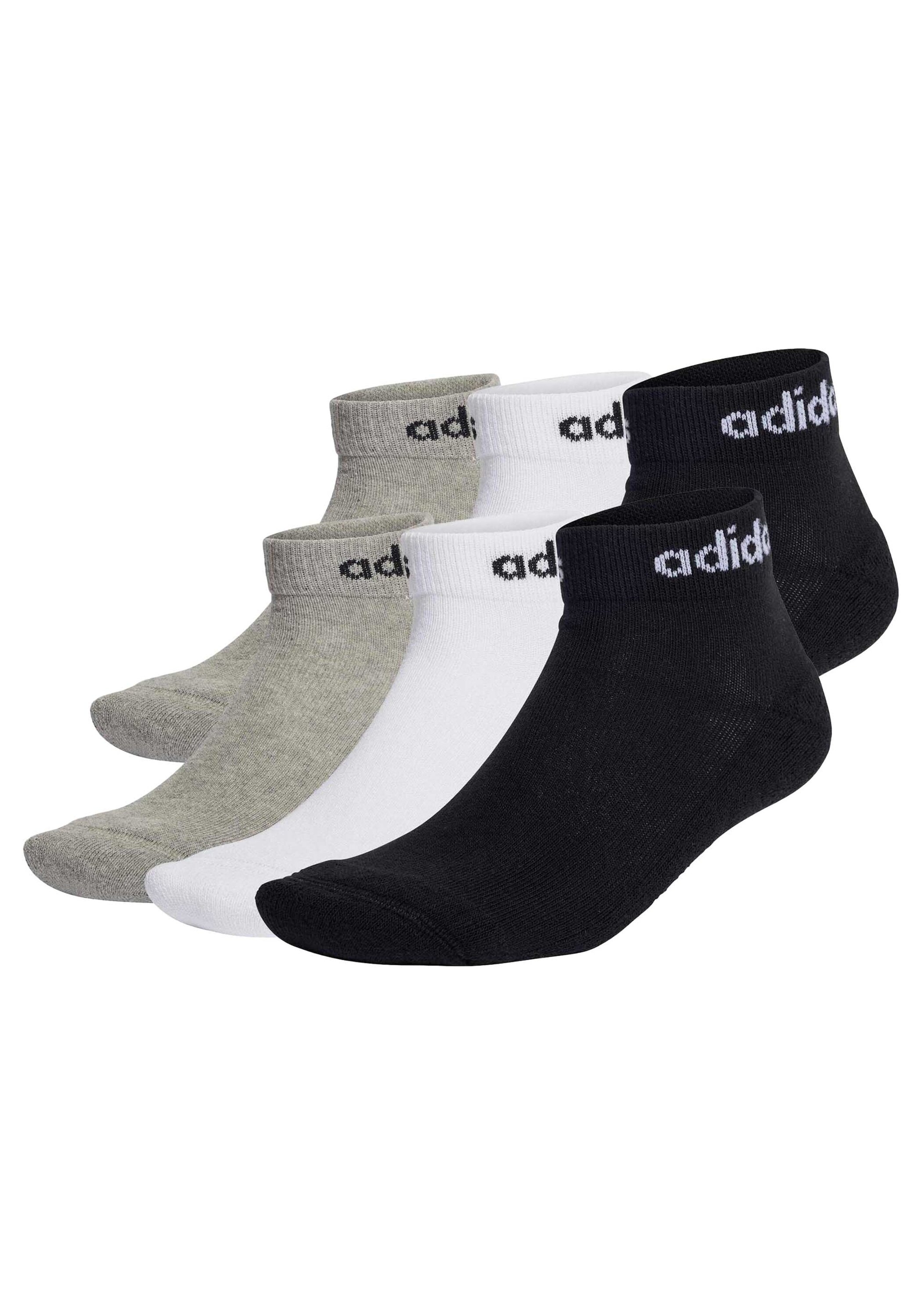 adidas Originals Kurzsocken »Socken Linear Cushioned Ankle 6er Pack«