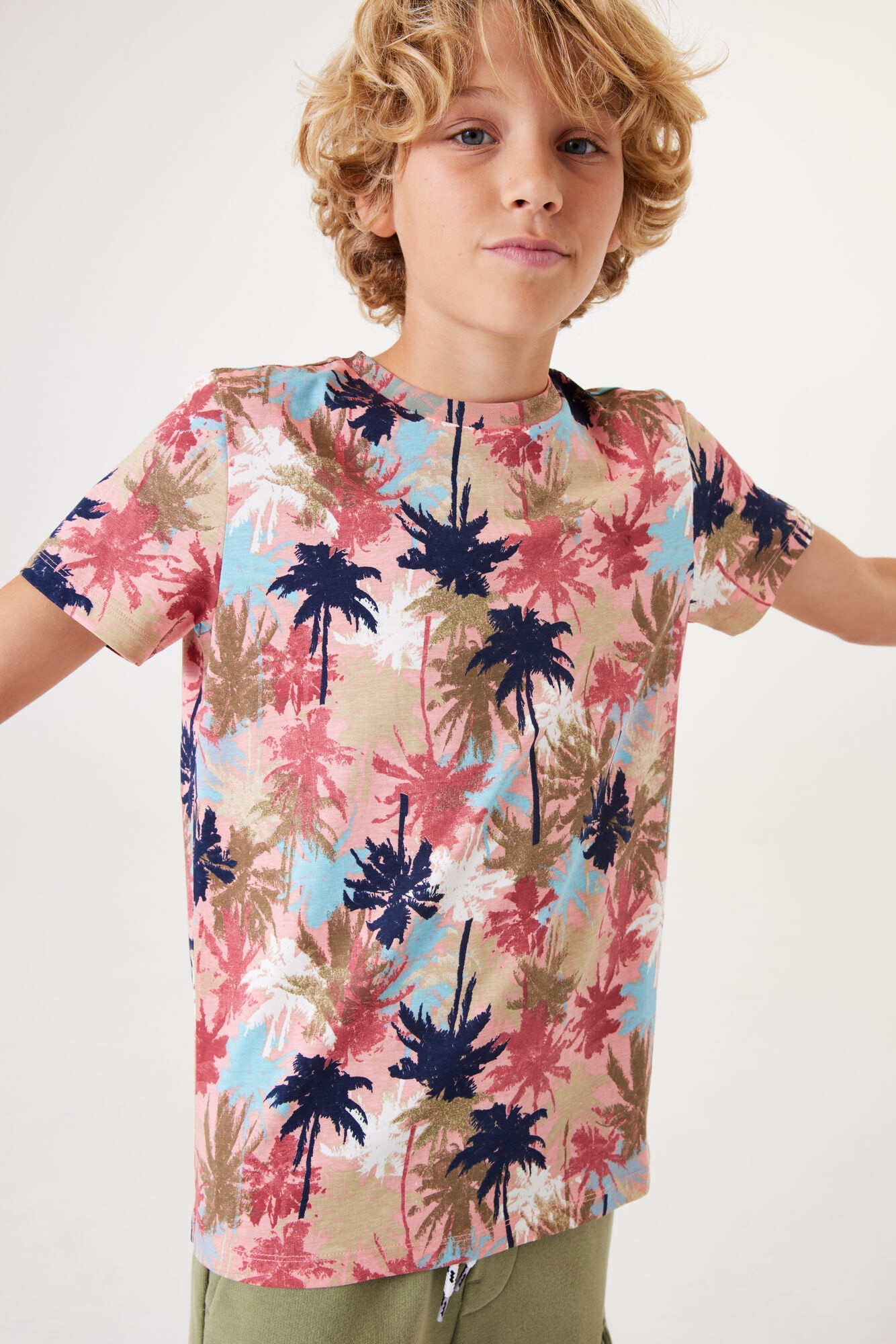 Garcia T-Shirt, mit Allover-Print, for BOYS