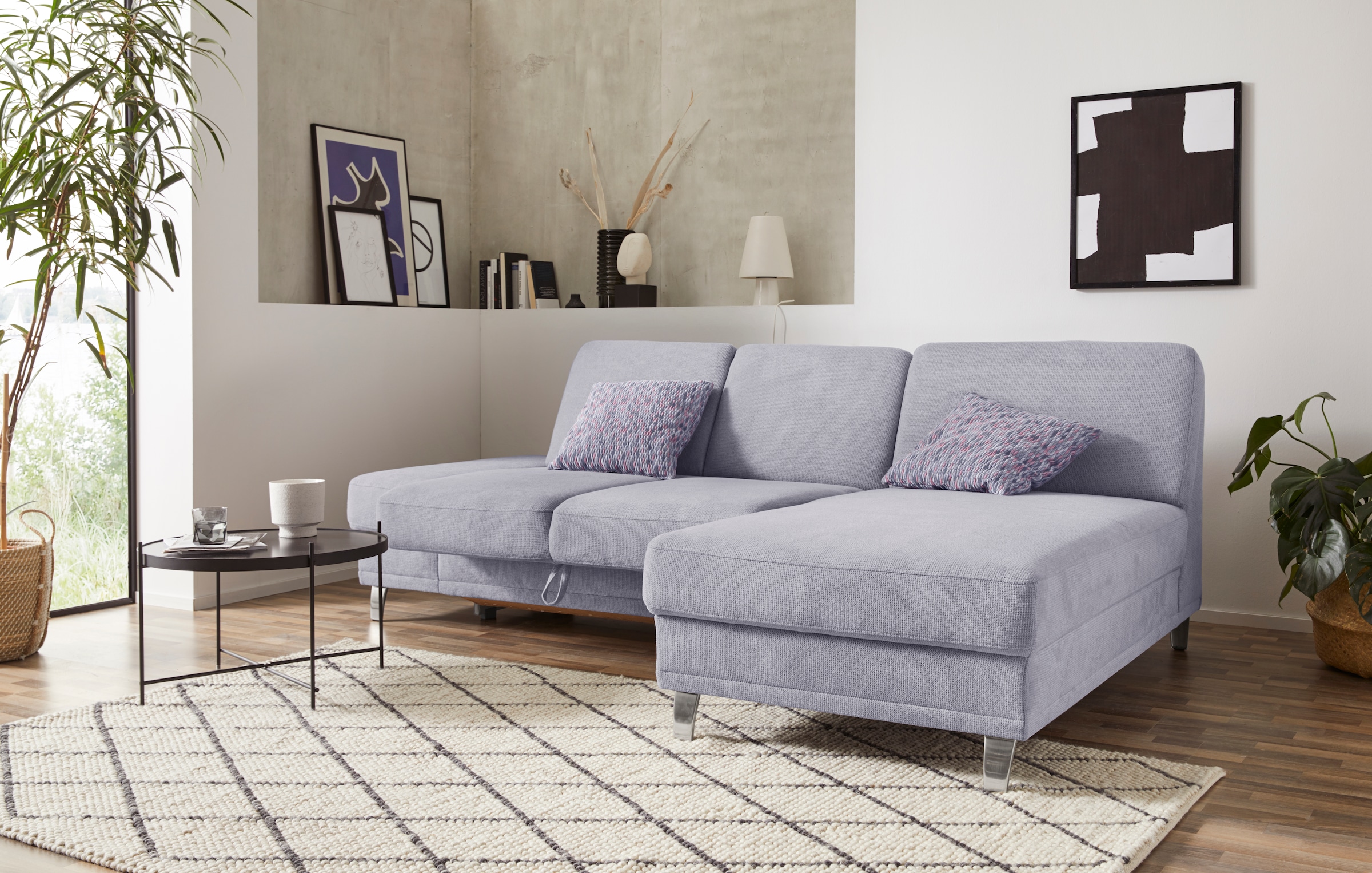 sit&more Ecksofa "Clio L-Form", wahlweise mit Bettfunktion oder Vorziehsitz günstig online kaufen