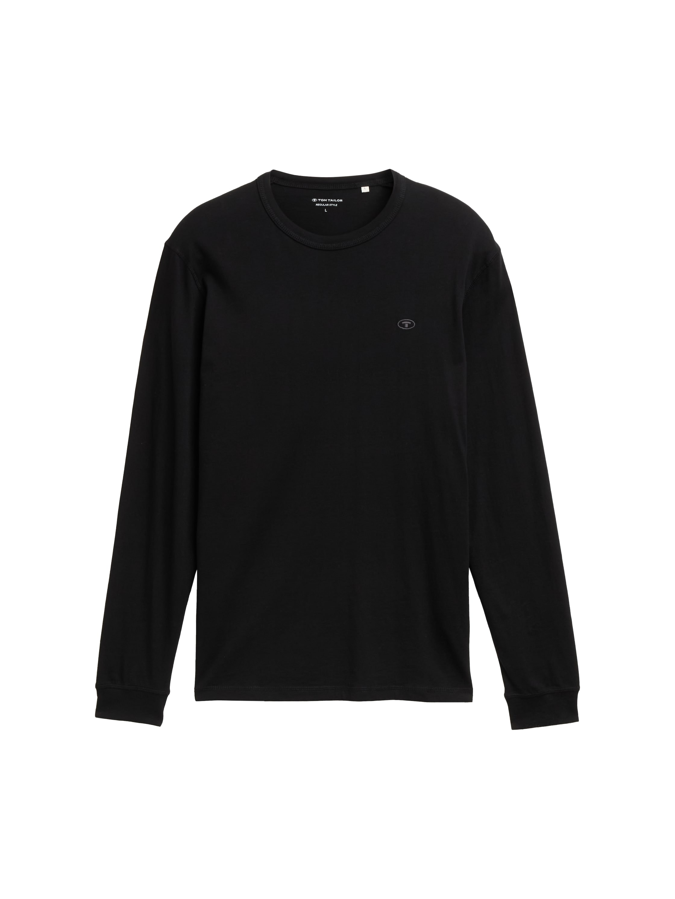 TOM TAILOR Langarmshirt, mit Logo Stickerei