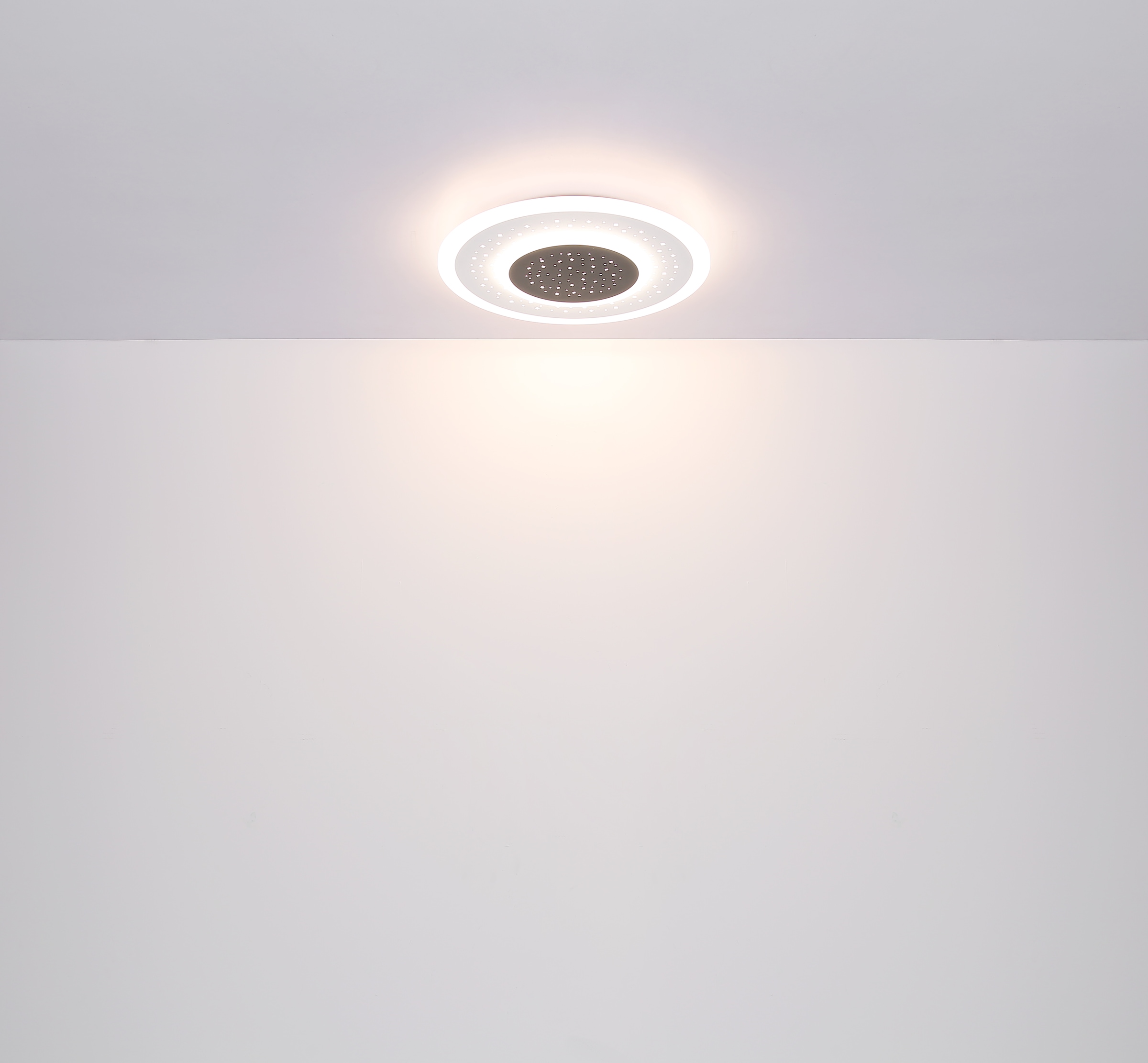 GLOBO LIGHTING LED Deckenleuchte »GISELL«, Leuchtmittel LED-Modul | LED fest integriert, Deckenlampe/rund/Wohnzimmer/Schlafzimmer/elegant