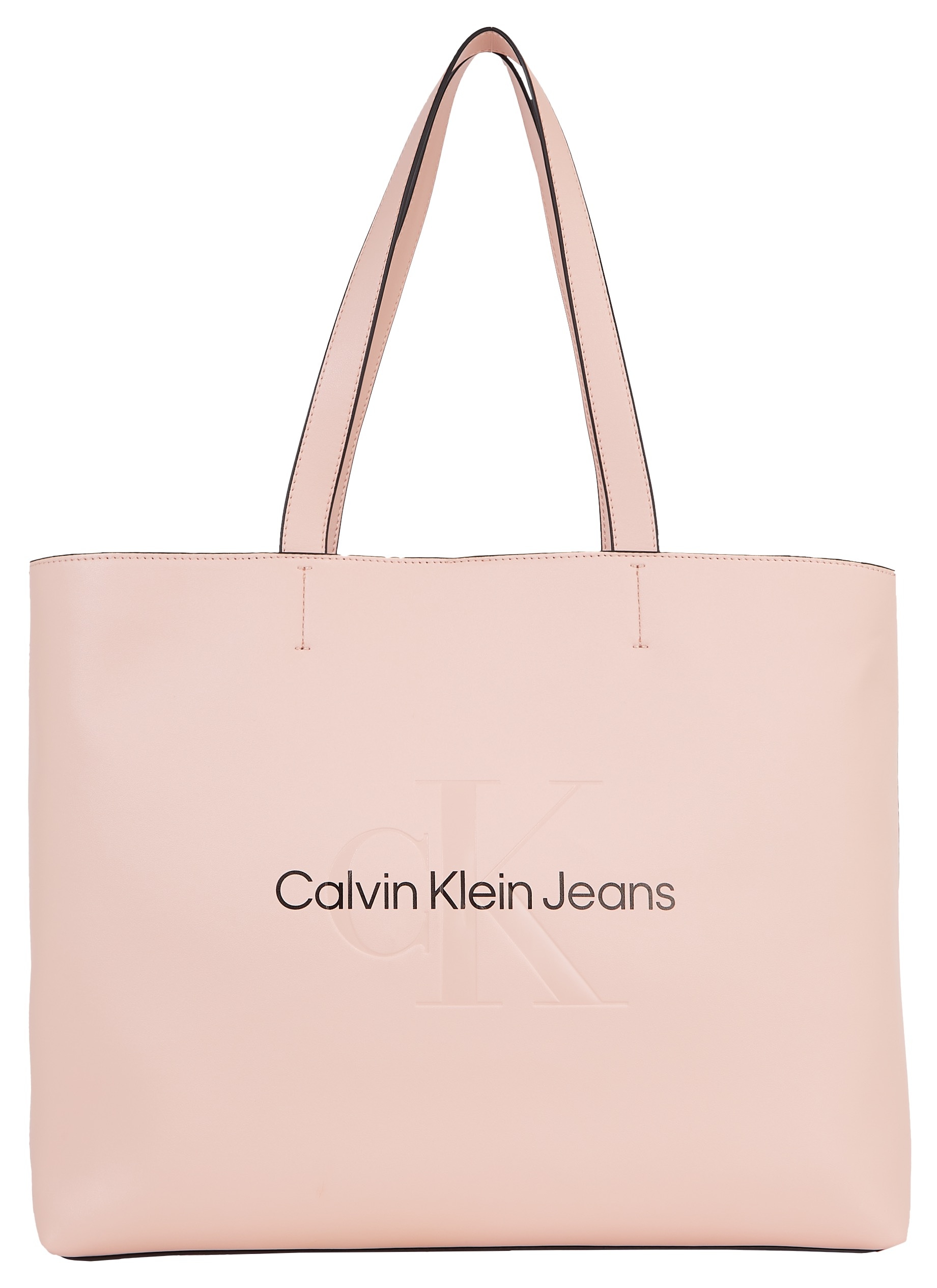 Calvin Klein Jeans Shopper »SCULPTED SLIM TOTE34 MONO«, mit geräumigem Hauptfach Handtasche Damen Tasche Damen Henkeltasche