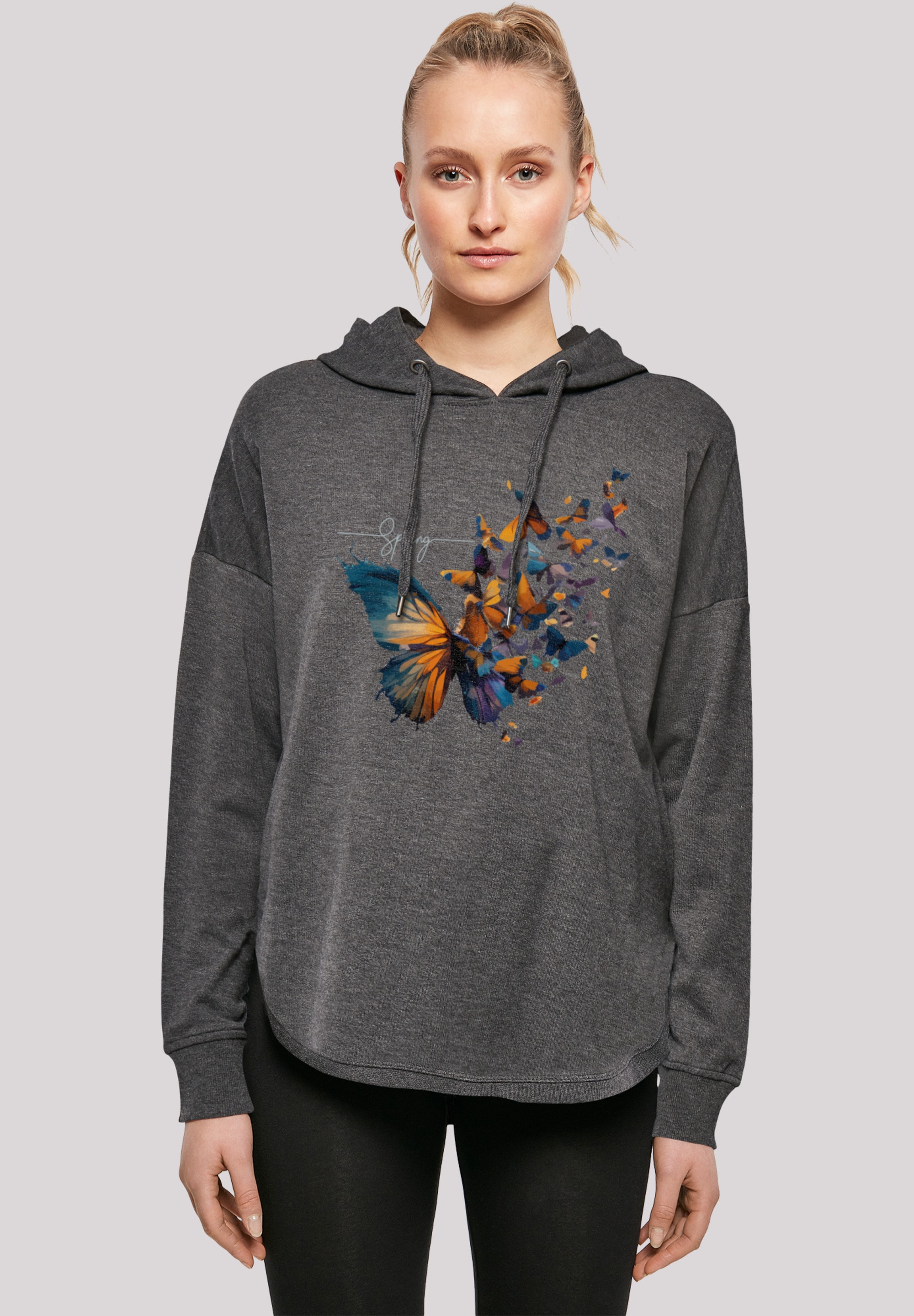 F4NT4STIC Kapuzenpullover »Schmetterling Frühling Oversize Hoodie«, Print  für kaufen | BAUR