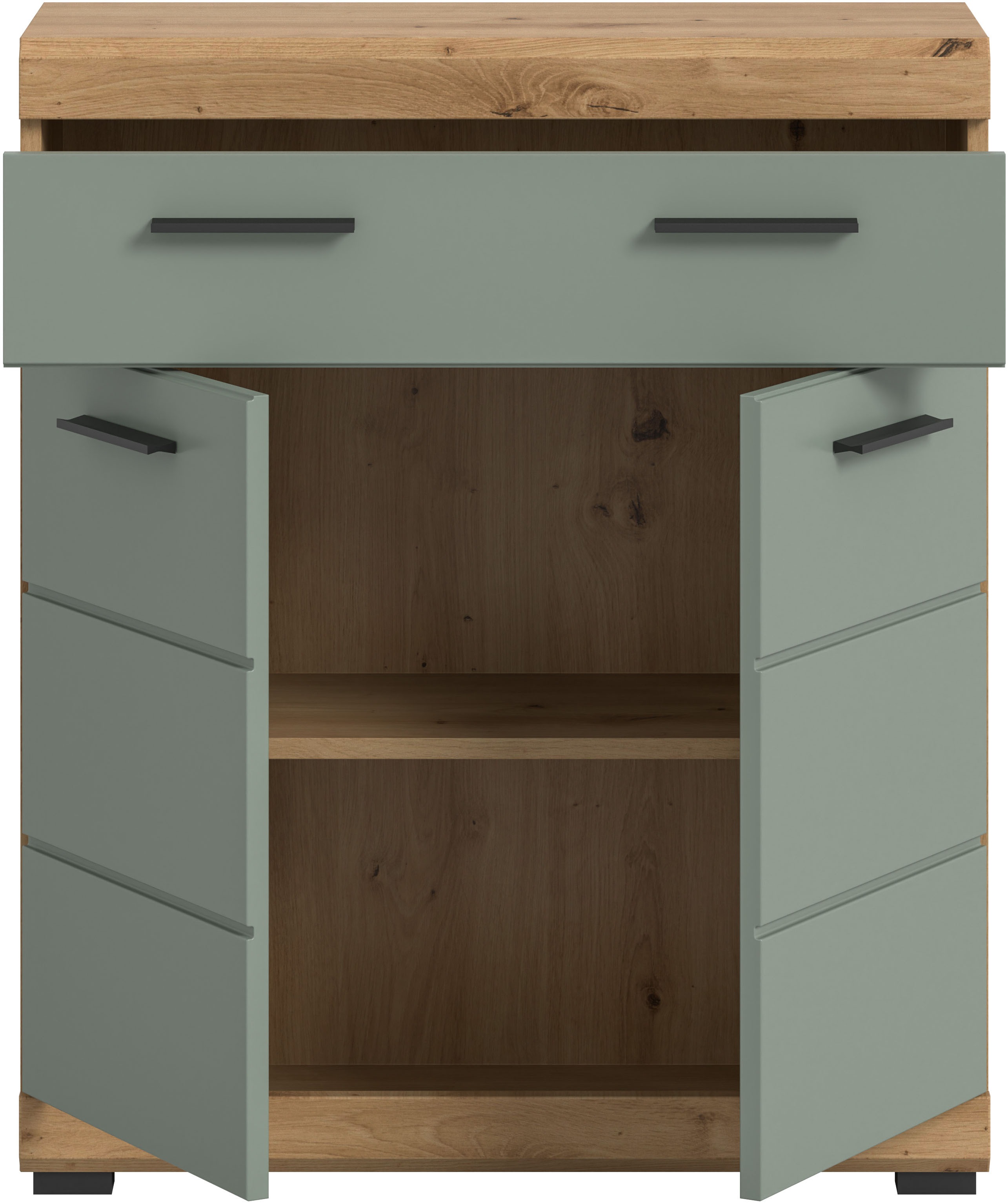 Thumbnail - INOSIGN Unterschrank "SIENA, Breite 74cm, 2 Tür, 1 Schubkasten, 2 Fächer, MDF-Front" TOPSELLER, in verschiedenen Farben ...