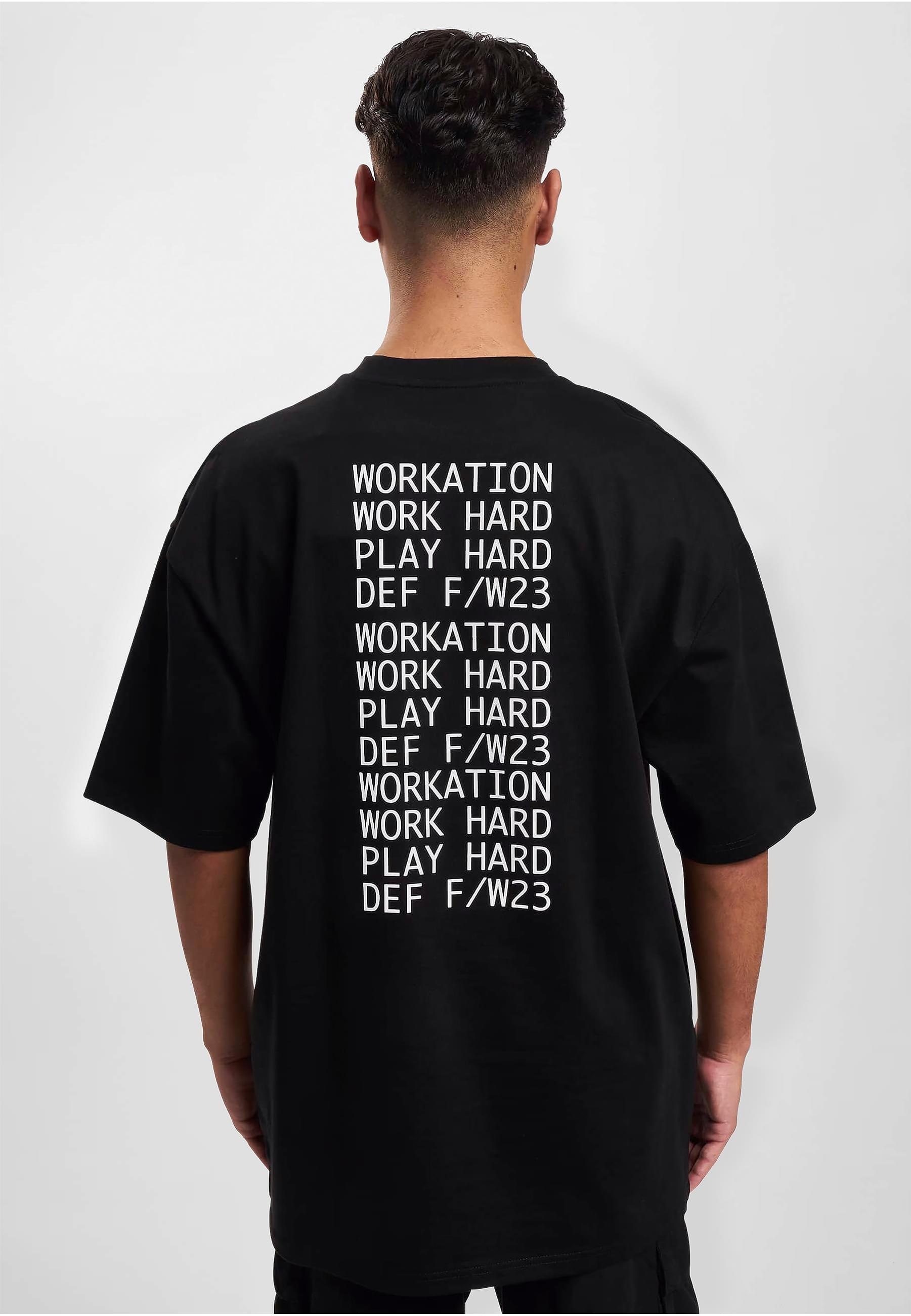 DEF T-Shirt »DEF Herren DEF Busy Tshirt«, (1 tlg.)