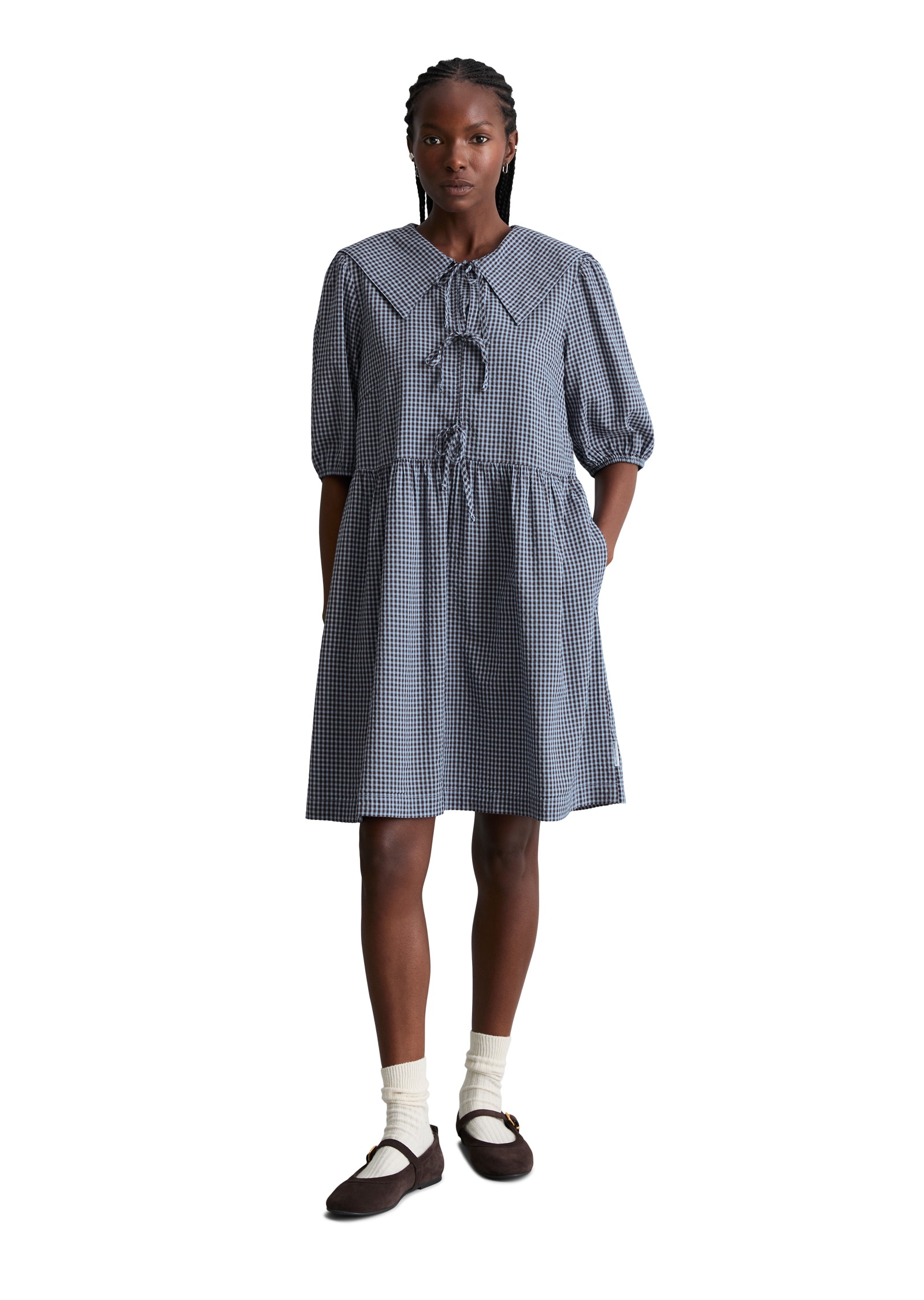 Marc O'Polo DENIM Minikleid »aus Baumwolle-Mix«