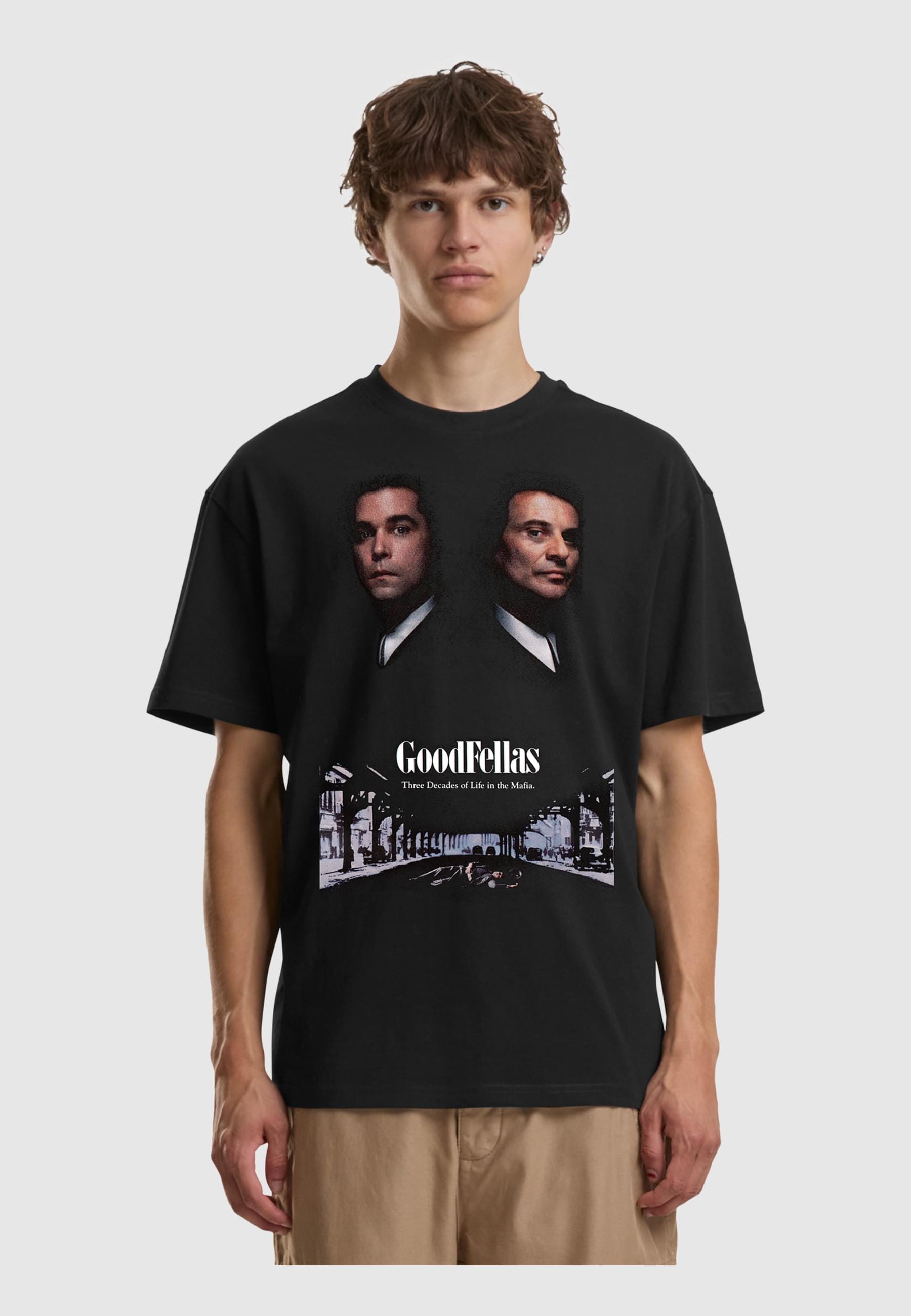 Merchcode T-Shirt »Merchcode Goodfellas Poster Lightweight Oversize Tee«, (1 tlg.)
