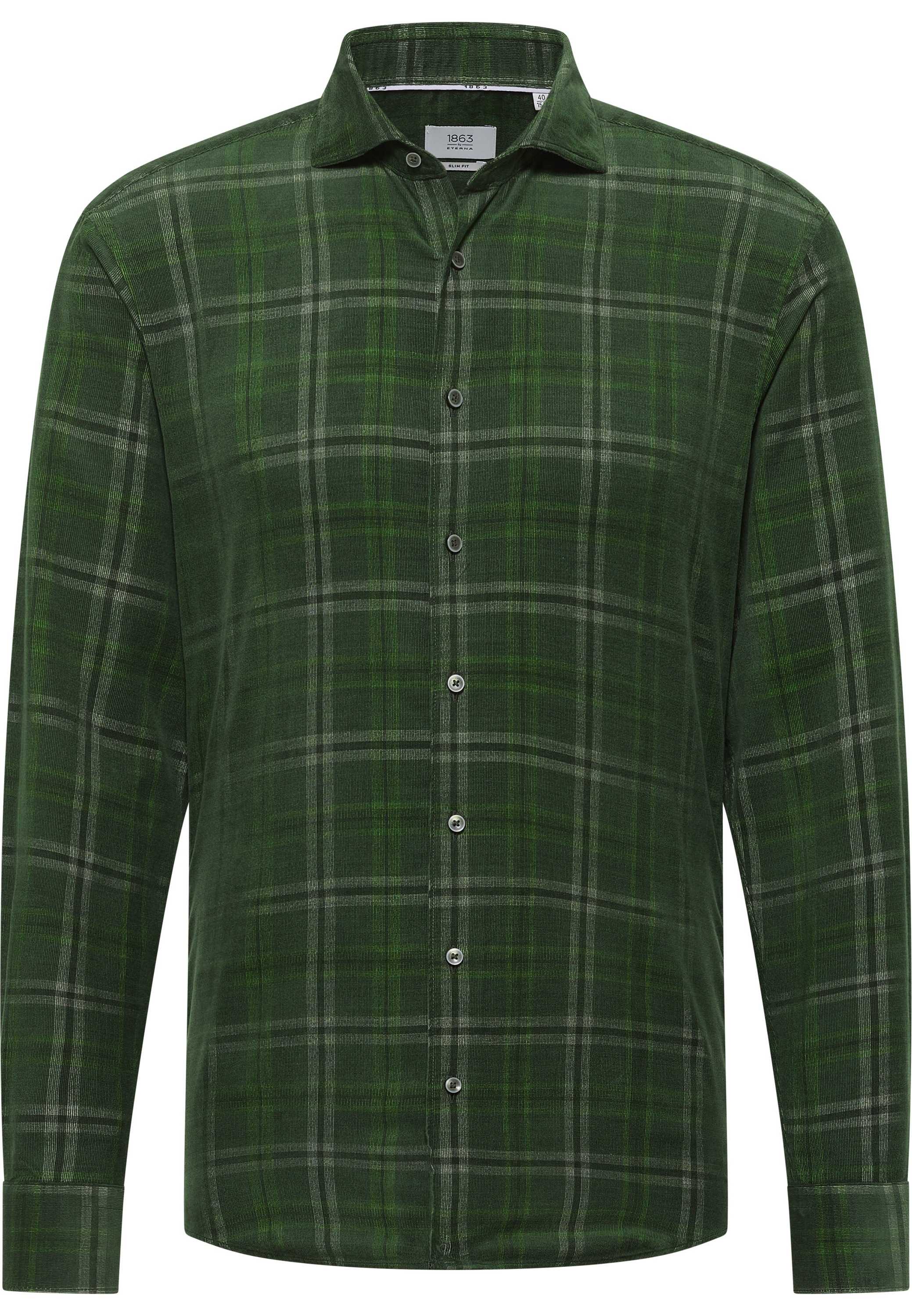 Eterna Langarmhemd »SLIM FIT«, EASY IRON (bügelleicht)