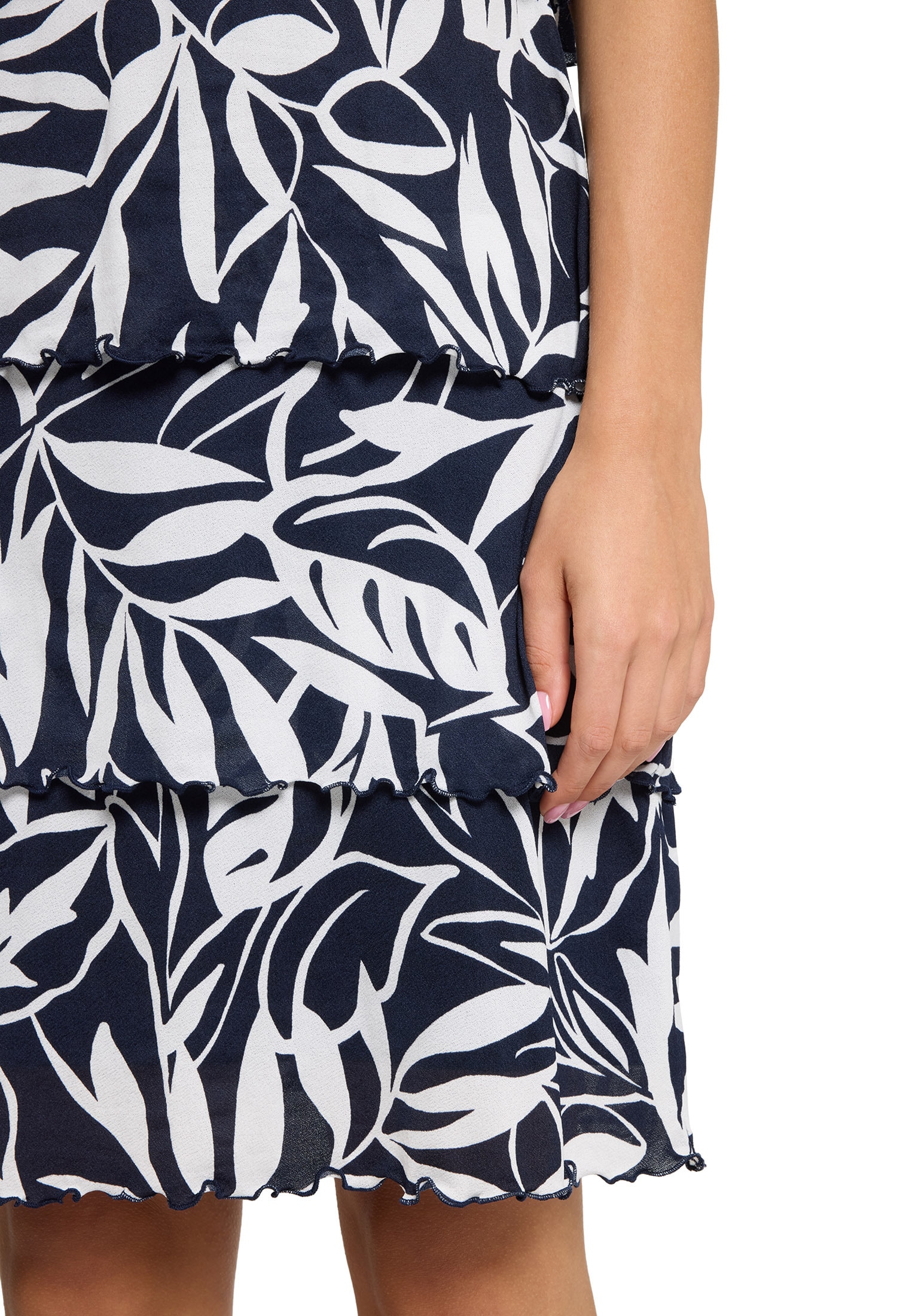 Betty Barclay Sommerkleid »Betty Barclay Damen Stufenkleid mit U-Boot-Ausschnitt«, Druck