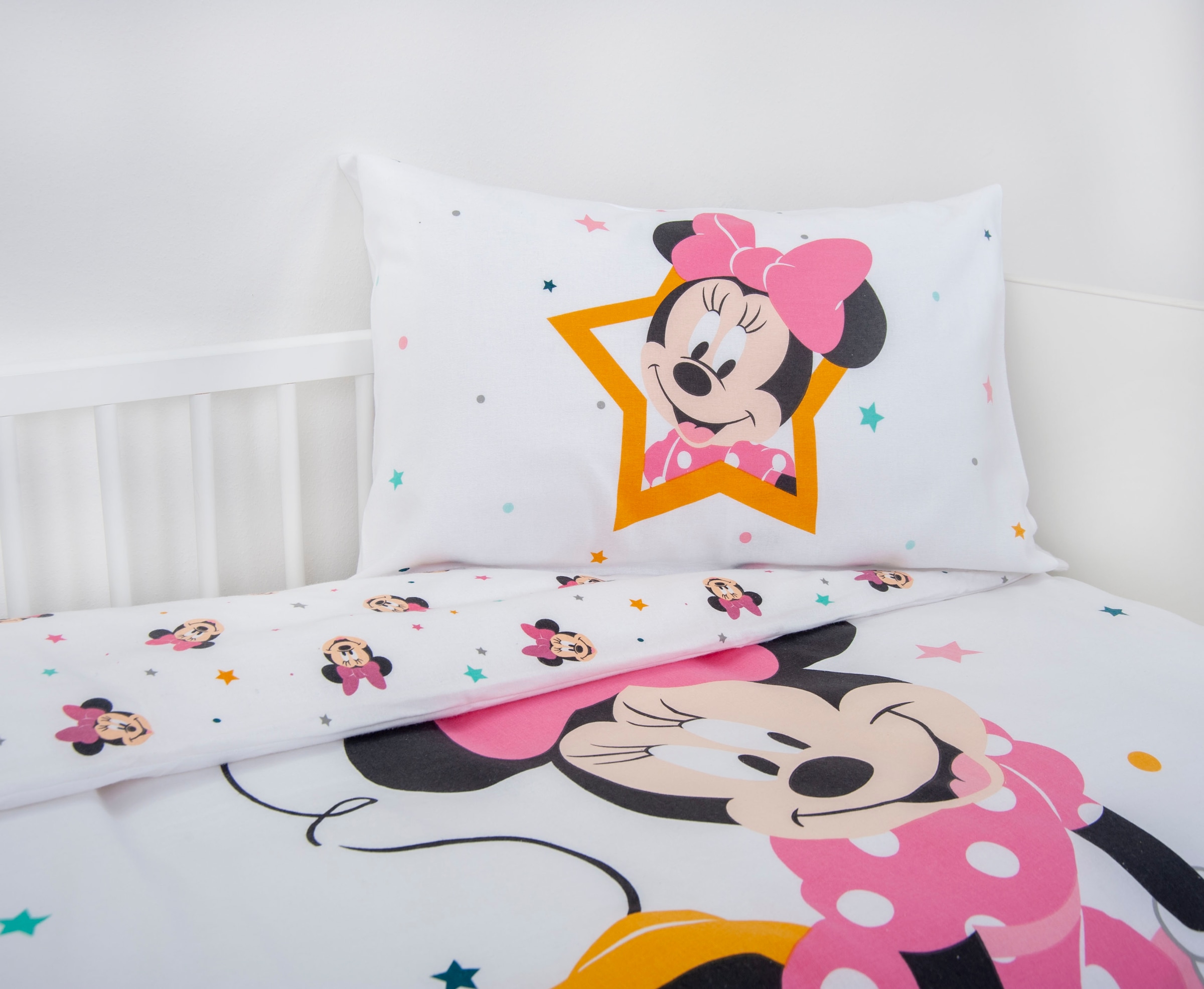 Disney Babybettwäsche »Disney´s Minnie Mouse«, mit liebevollem Motiv