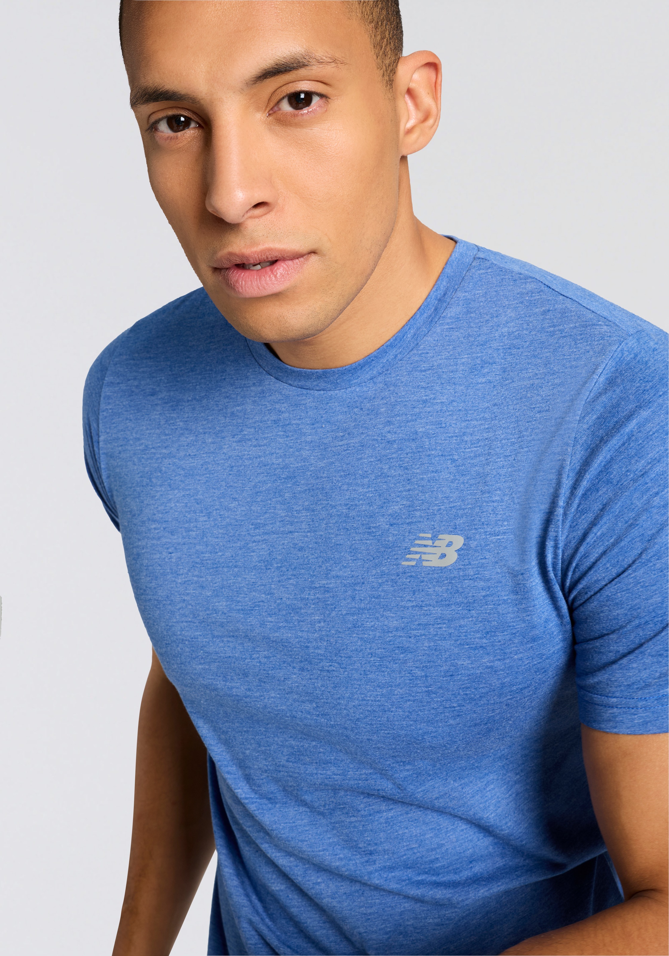 New Balance T-Shirt »Sport Essentials Heathertech T-Shirt«
