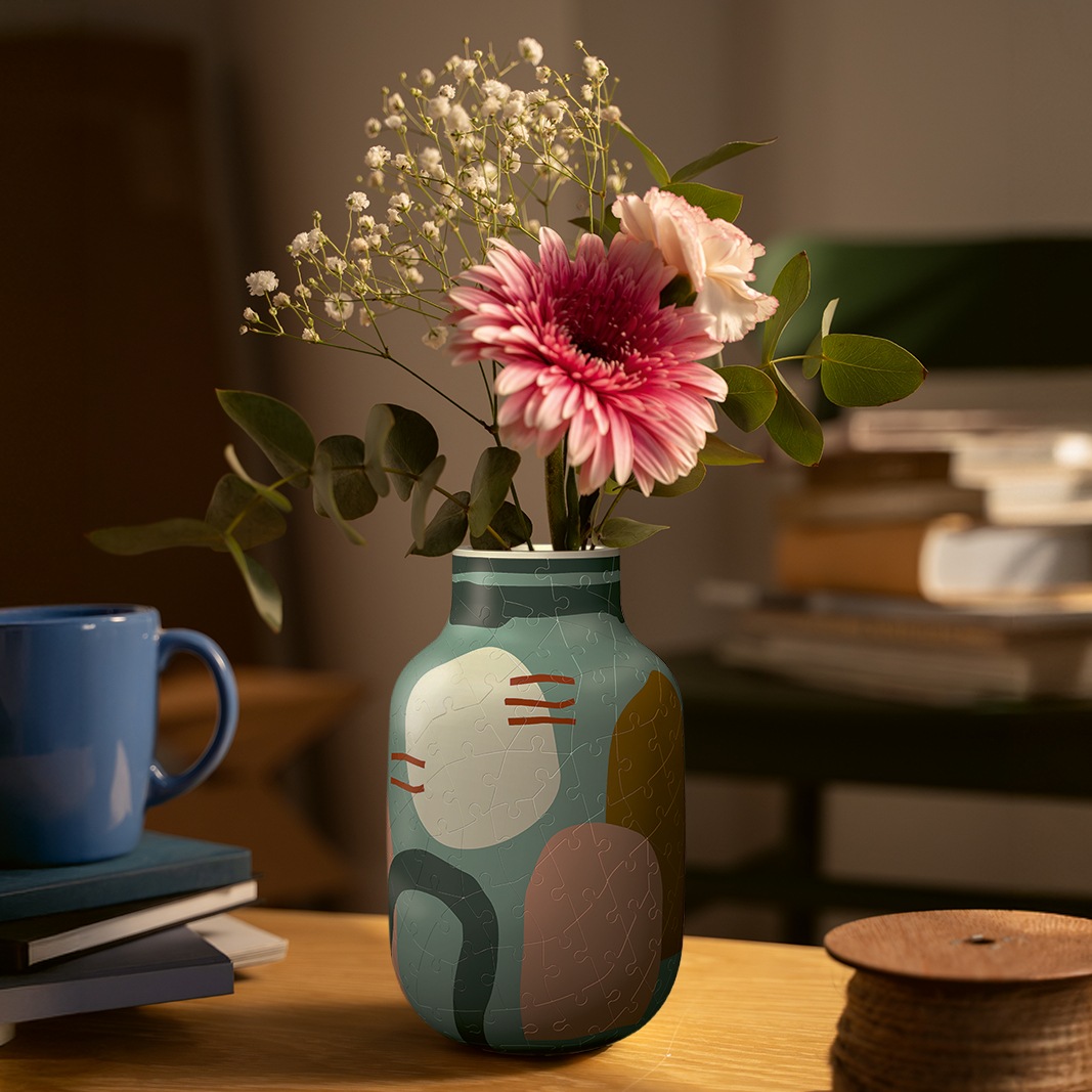 Ravensburger 3D-Puzzle »Vase Organic Sage« Made in Europe