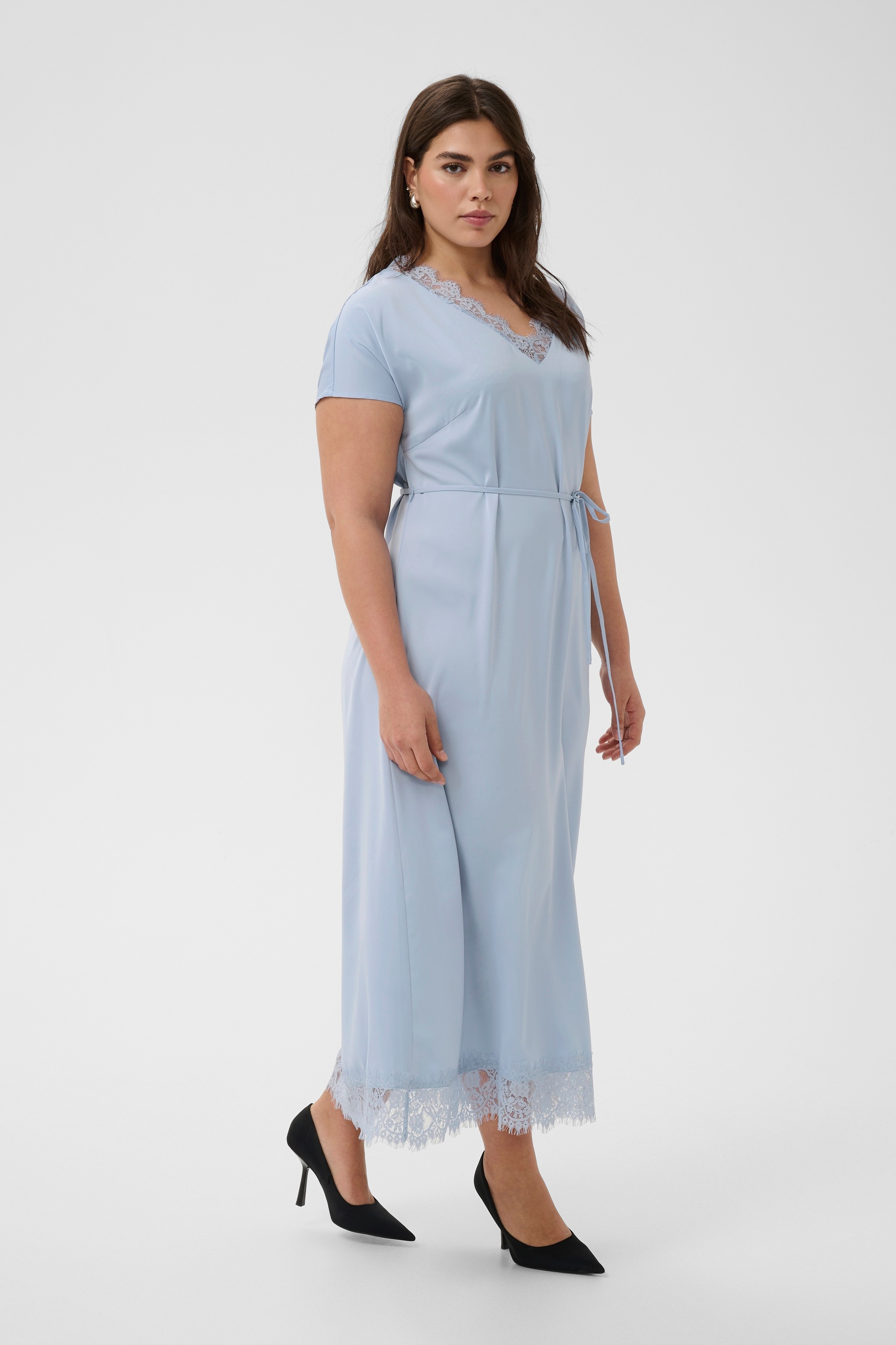 KAFFE Curve Midikleid »Kleid KCjamie«