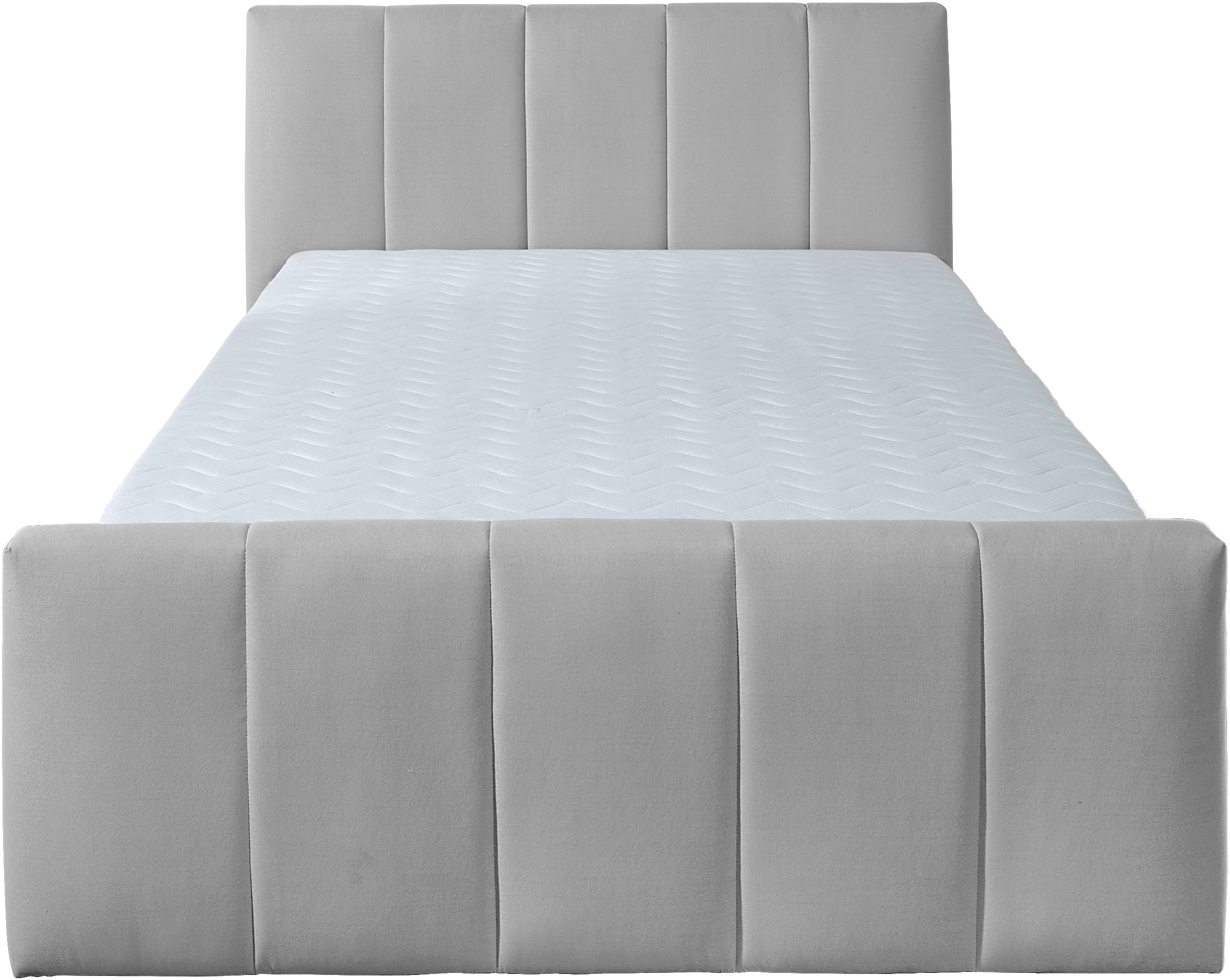 Home affaire Boxbett »Boxbett Hanelore inkl. Bettkasten, Topper, Kopf- und Fußteil« Boxbett mit Bettkasten und Fußteil, inkl. Topper