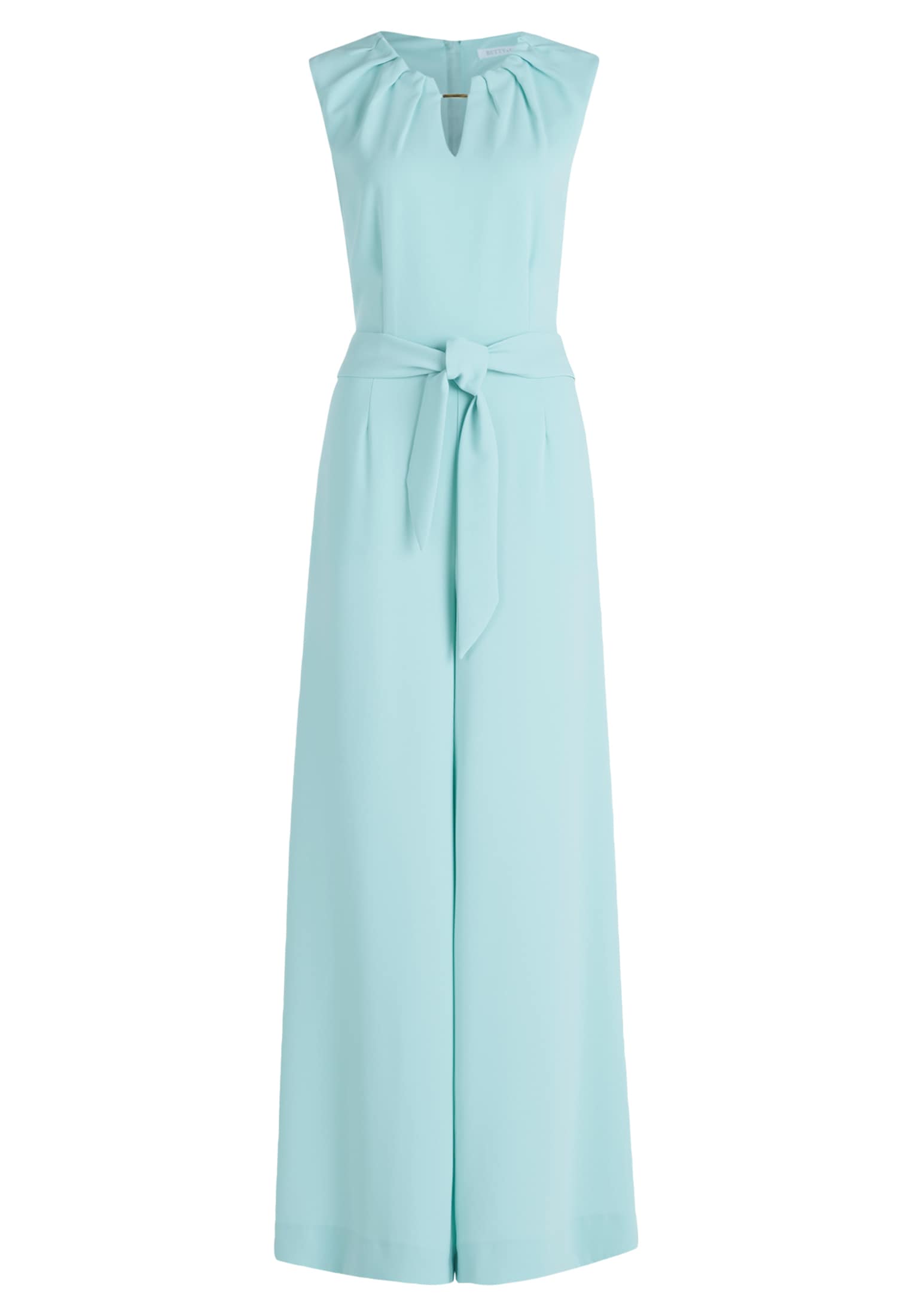 Betty&Co Overall »Betty & Co Jumpsuit ohne Arm«, (1 tlg.), Falten