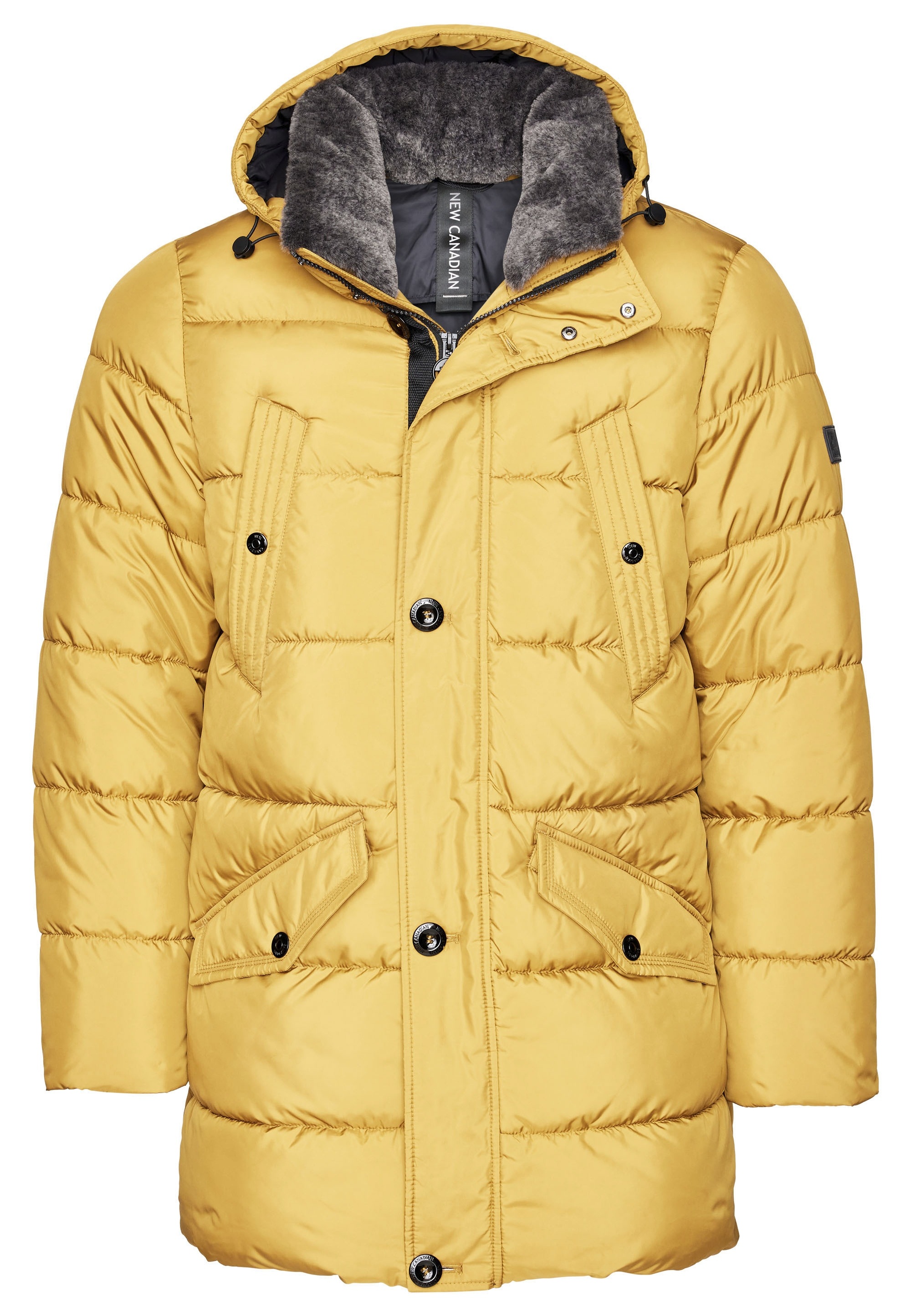 New Canadian Steppjacke, mit abnehmbarem Innenkragen