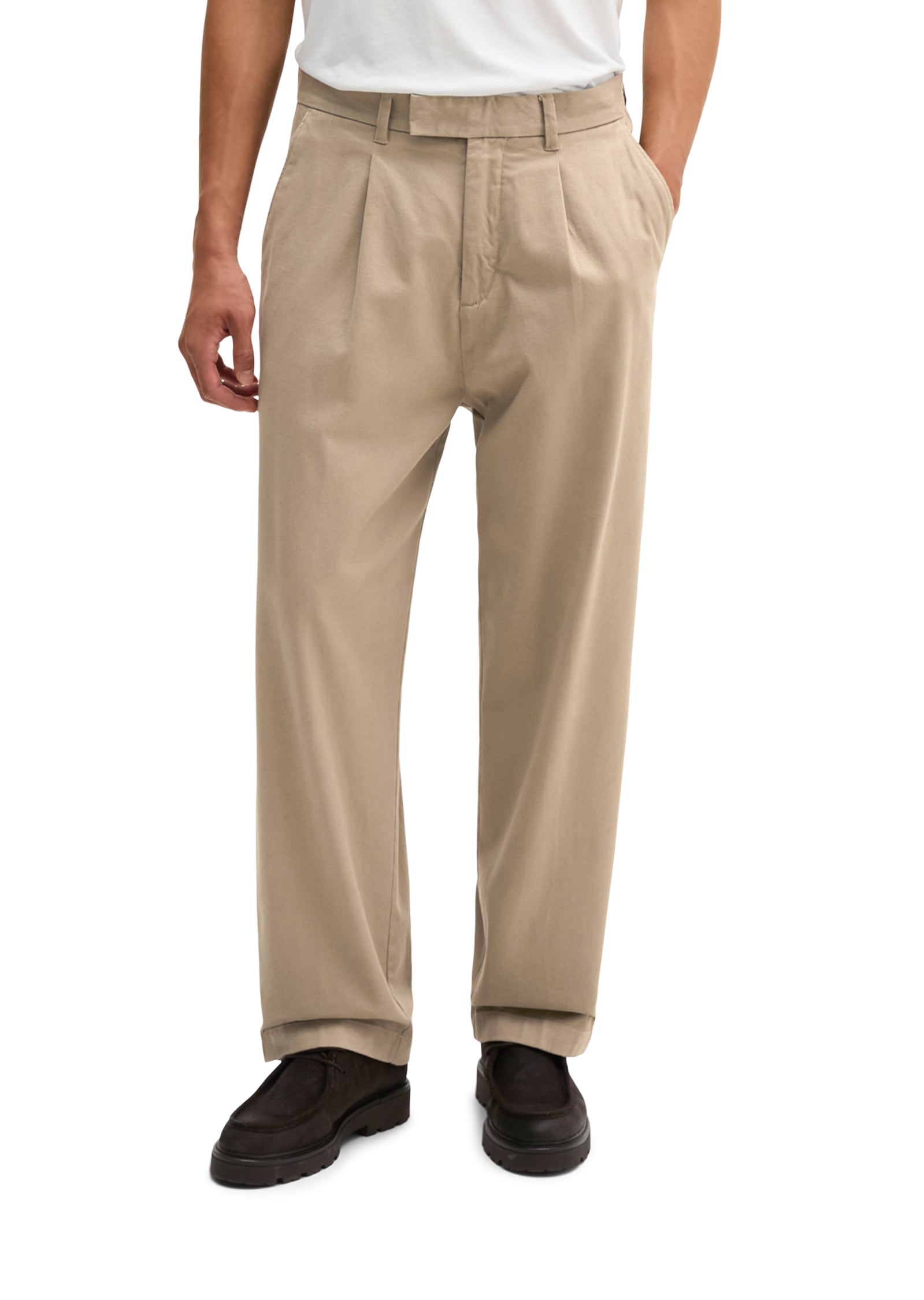 Marc OPolo Chinohose "aus Bio-Baumwoll-Mix"