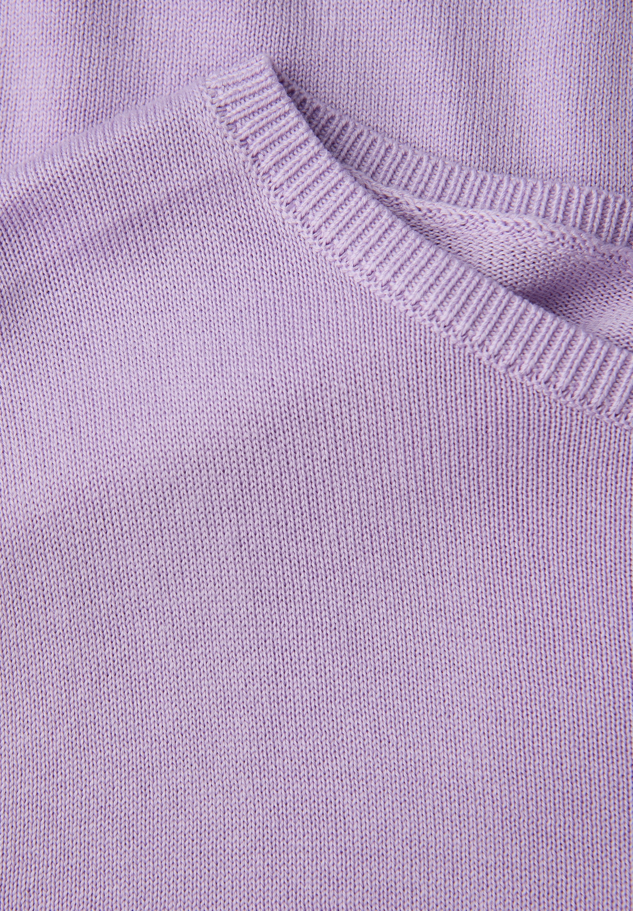 STREET ONE Strickpullover aus elastischem Materialmix