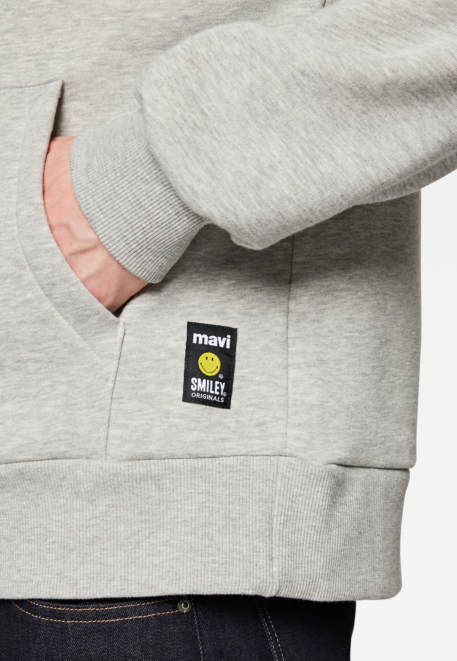 Mavi Rundhalspullover »SMILEY MAVI HOODIE«, Mavi X Smiley Originals Hoodie