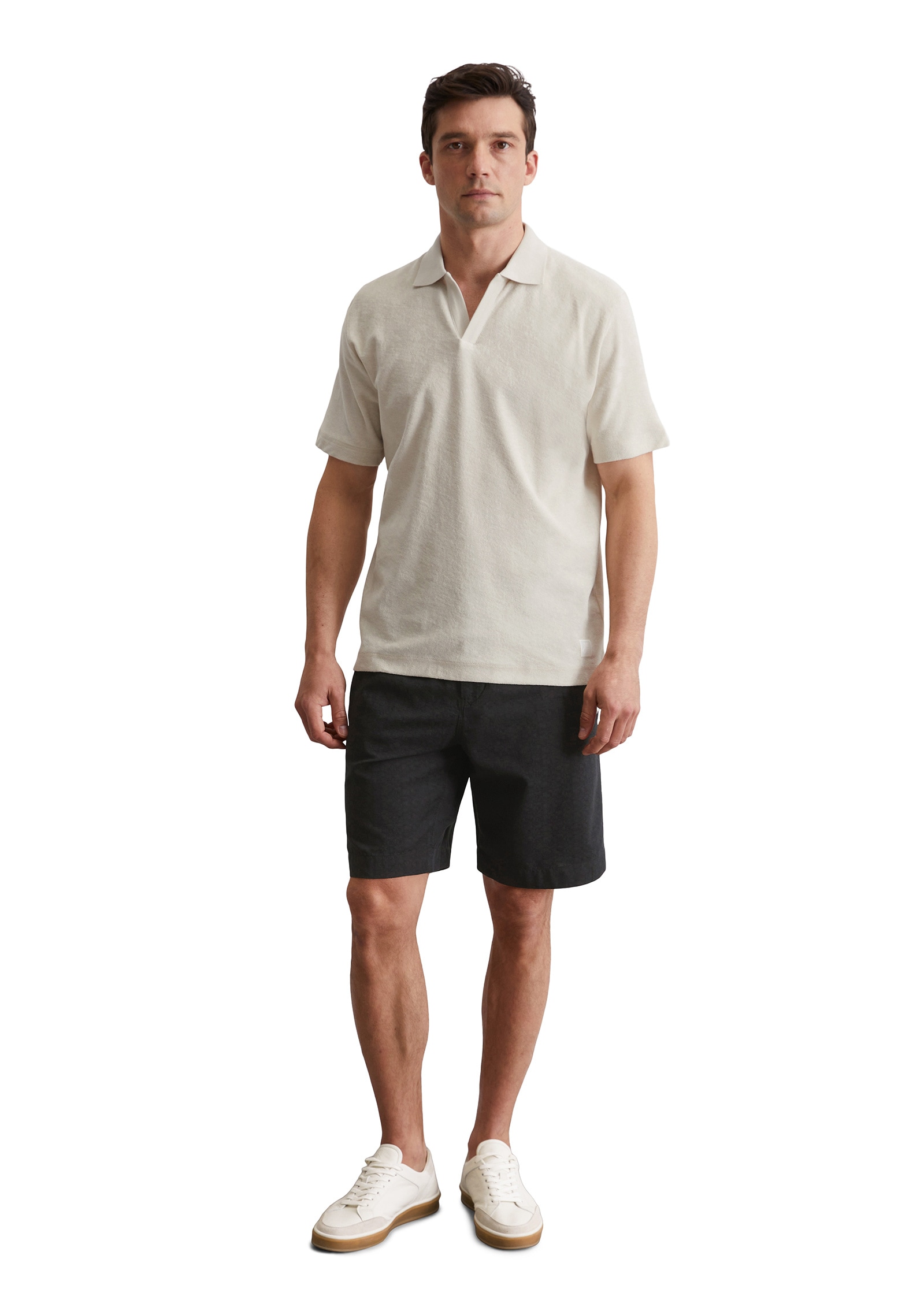 Marc O'Polo Poloshirt »aus Bio-Baumwoll-Frottee«
