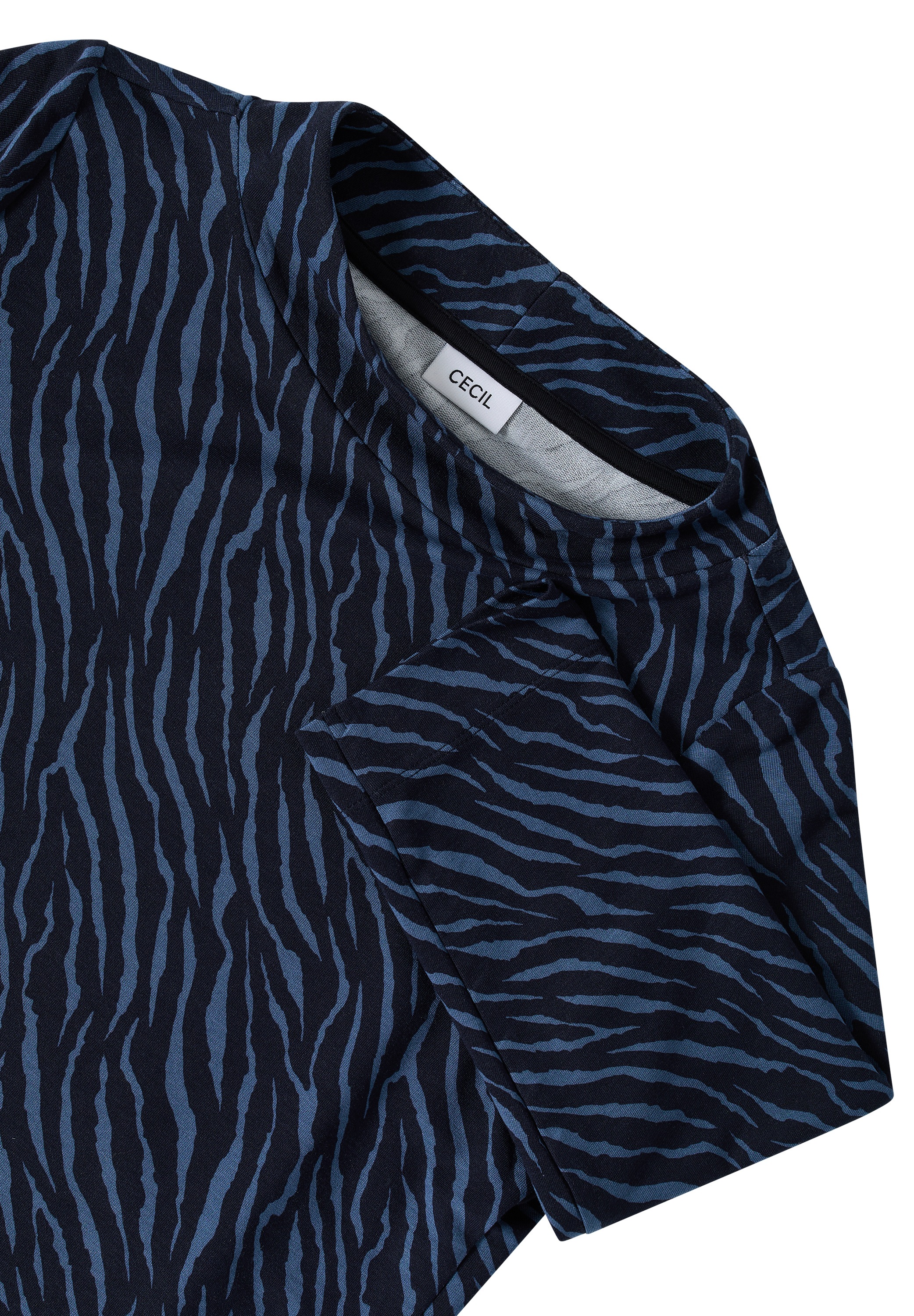 Cecil 3/4-Arm-Shirt, im soften Baumwoll-Mix