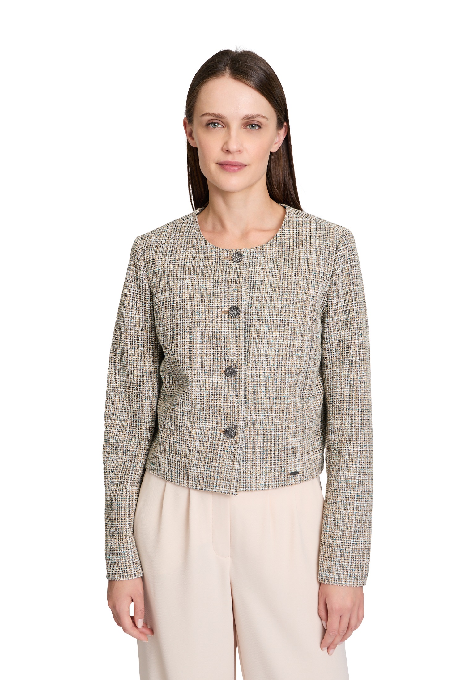 Betty&Co Kurzblazer "Betty & Co Blazer-Jacke mit Knöpfen", Kragen günstig online kaufen