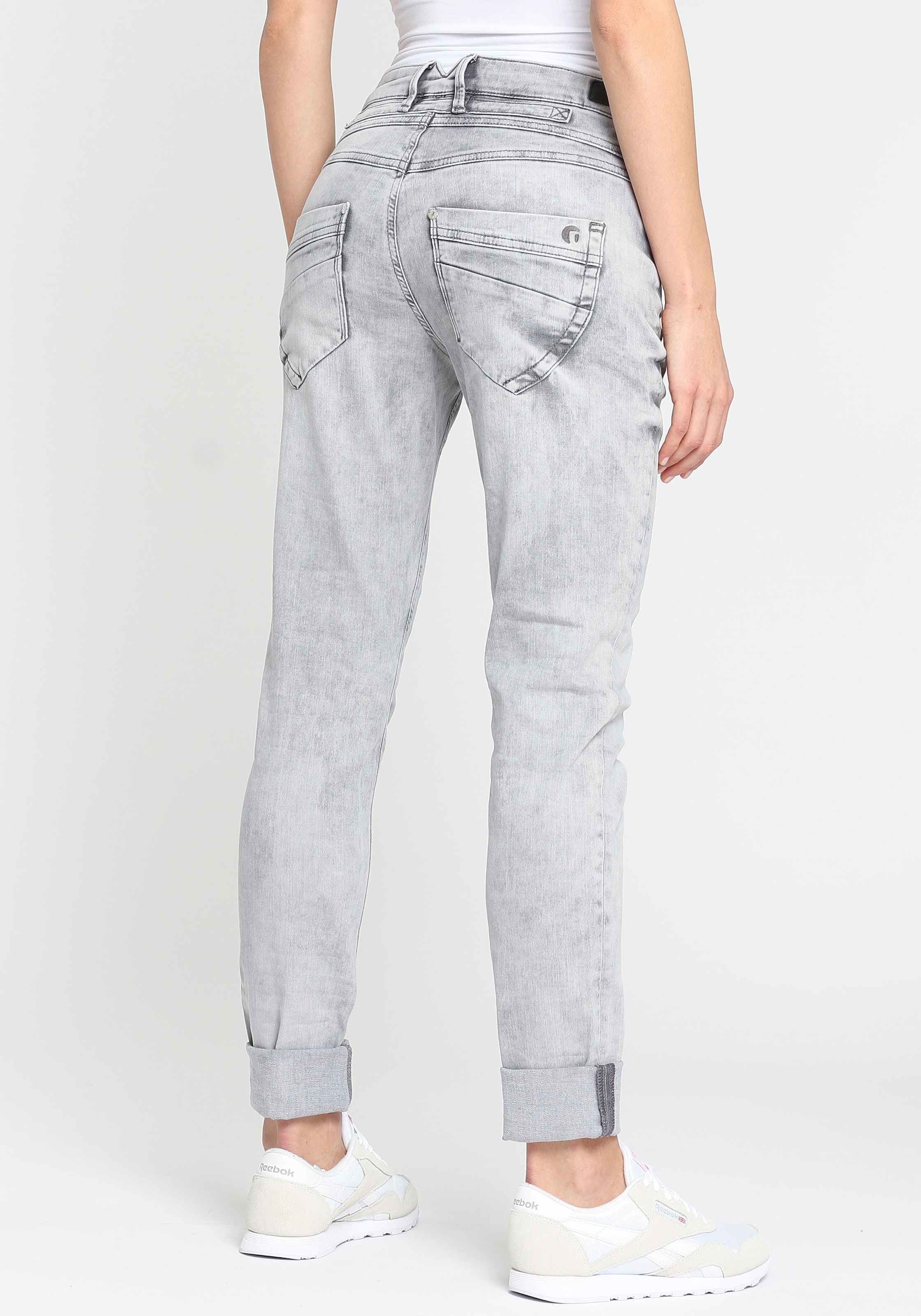 GANG Skinny-fit-Jeans »94Medina«, mit stylischer halb offener Knopfleiste