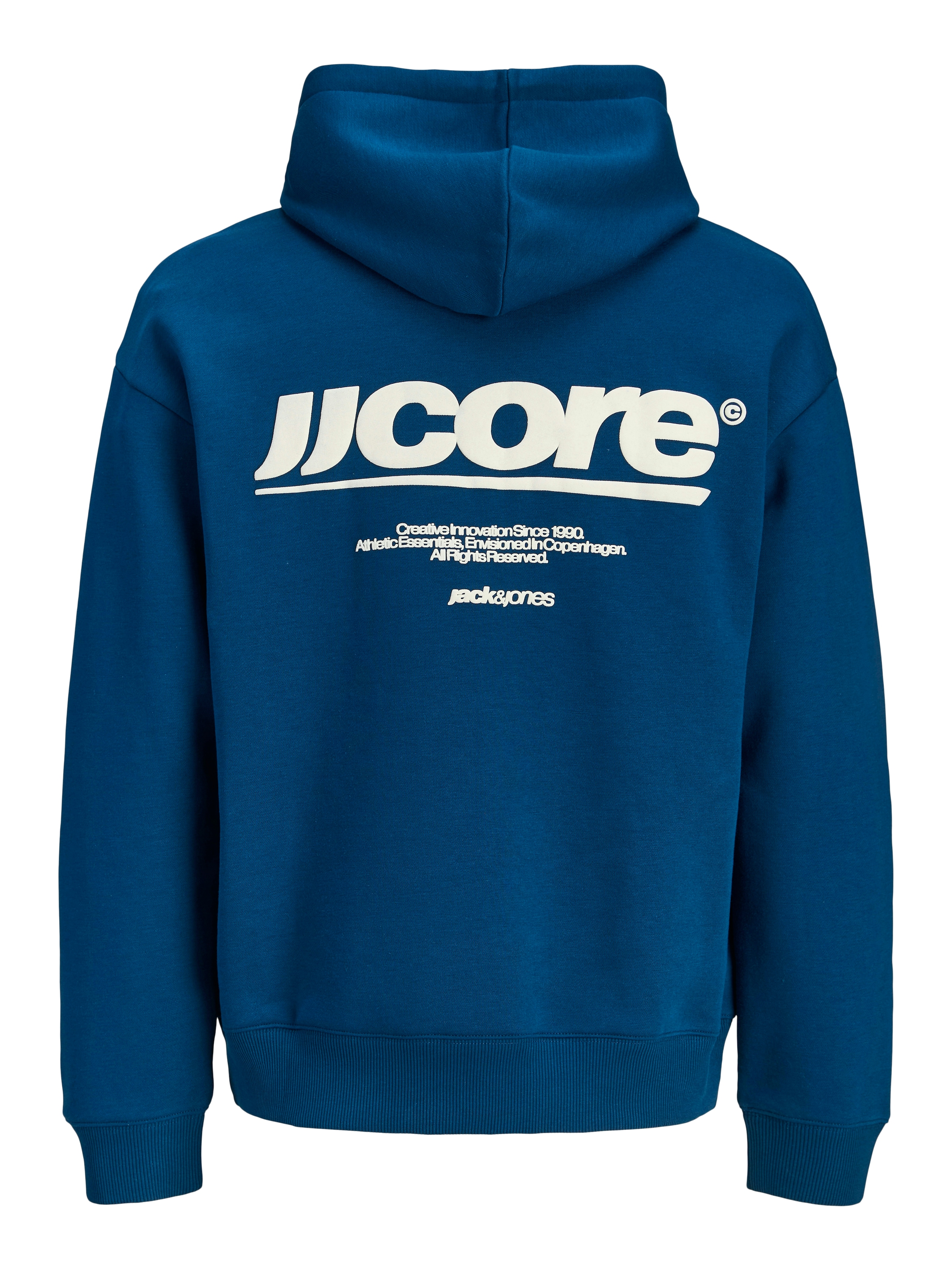 Jack & Jones Kapuzensweatshirt »JCOCLUB BACKPRINT SWEAT HOOD«, mit Print
