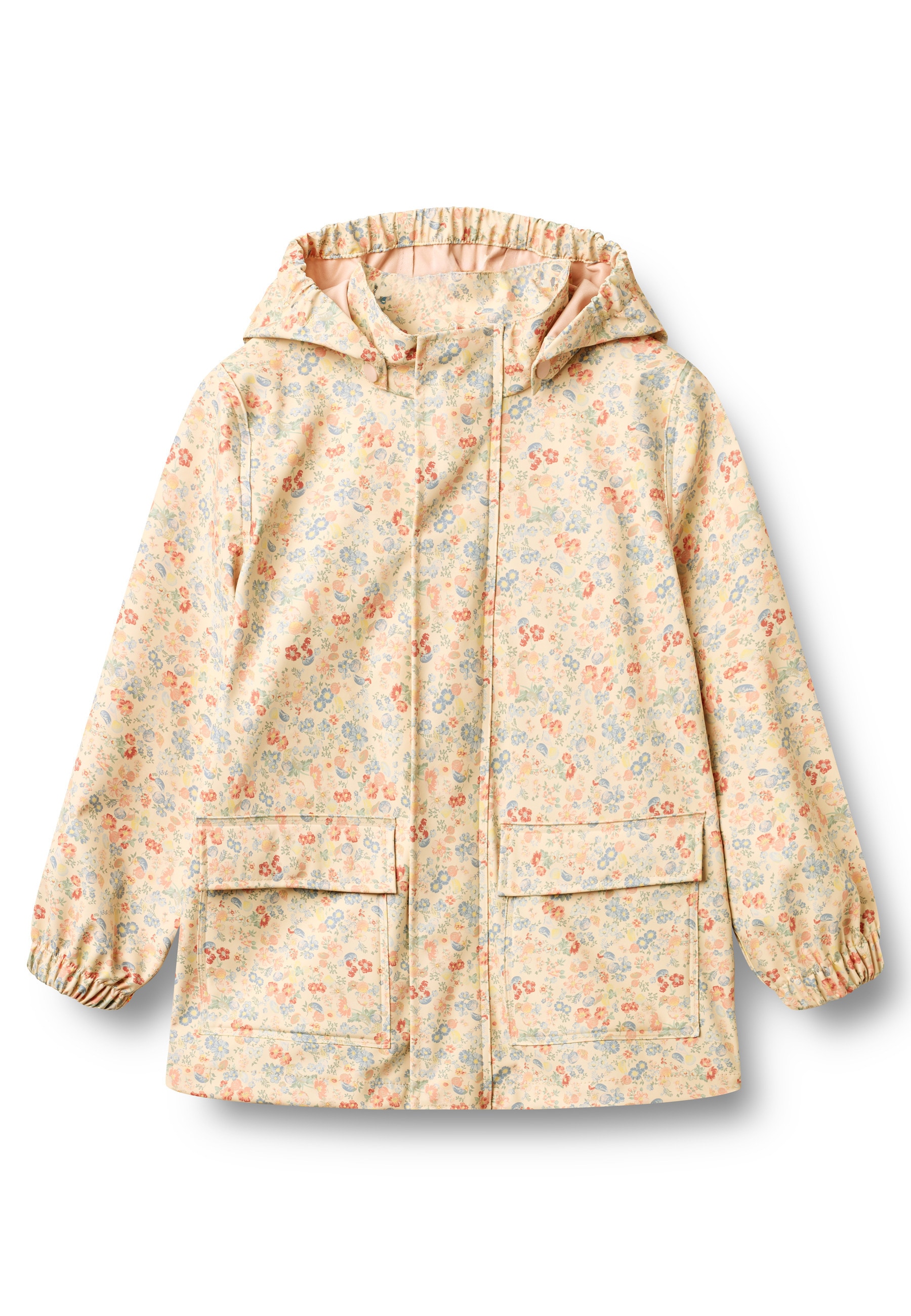 WHEAT Allwetterjacke "WHEAT Rainwear Ollo Jacket" 1 Stk. tlg. mit Kapuze reflektierend