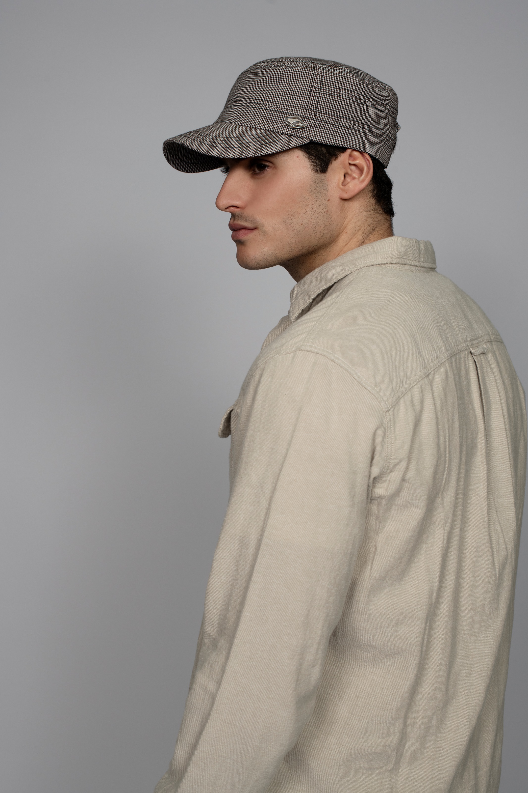 chillouts Army Cap »Heraklion Hat«, aus Naturfasern mit verstellbarem Verschluss & urbanem Charakter