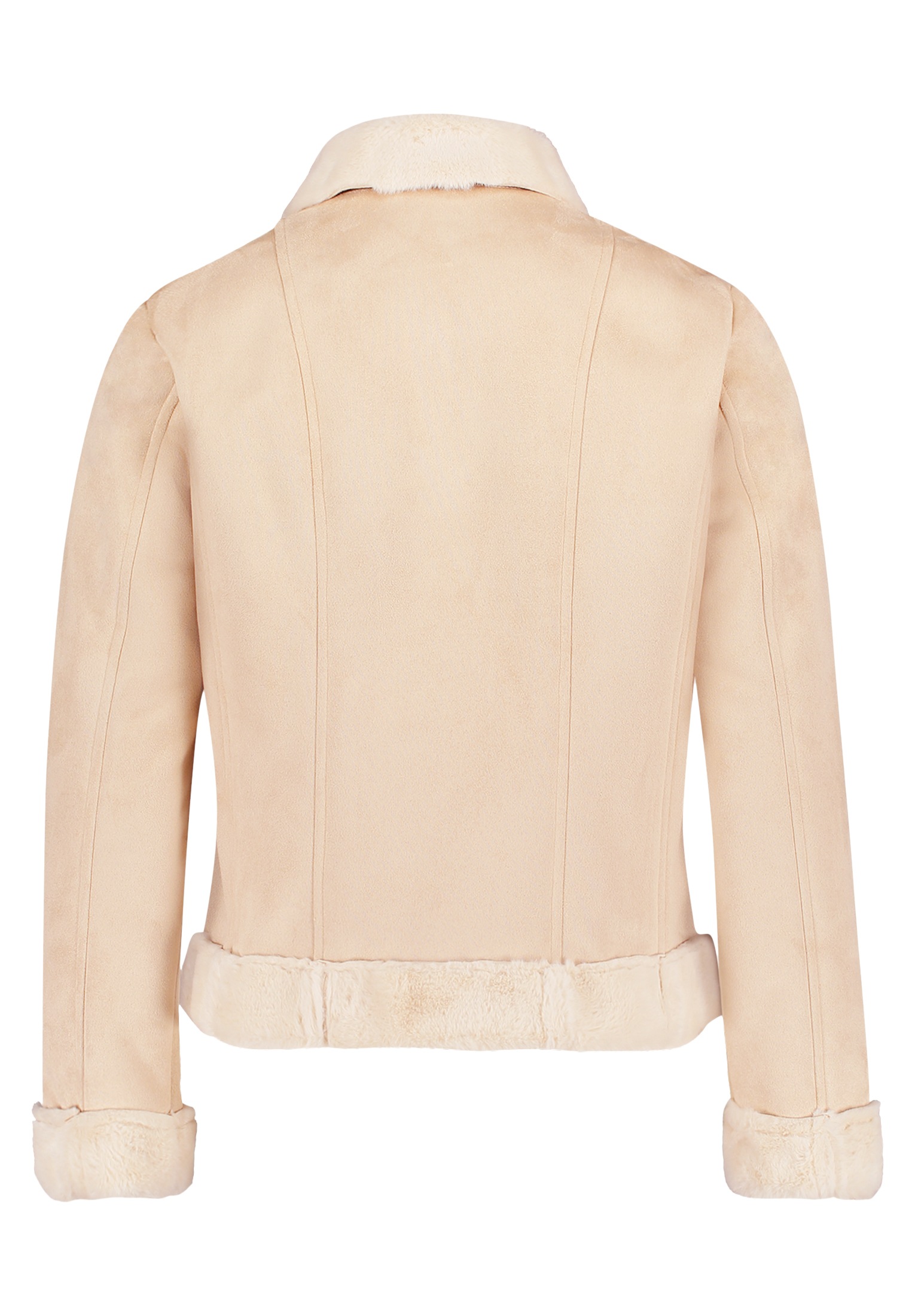 Thumbnail - Cartoon Jackenblazer "Damen mit Kunstfellkragen"