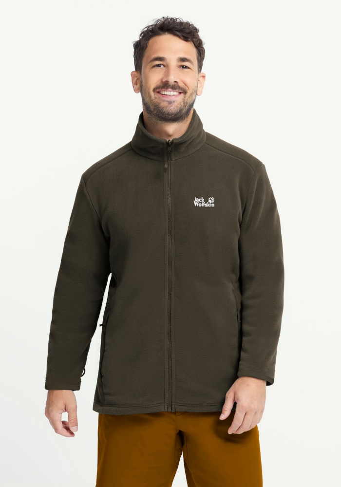 Jack Wolfskin Fleecejacke "TAUNUS 200 FZ M" mit 3-in-1-System, atmungsaktiv, aus Polyester