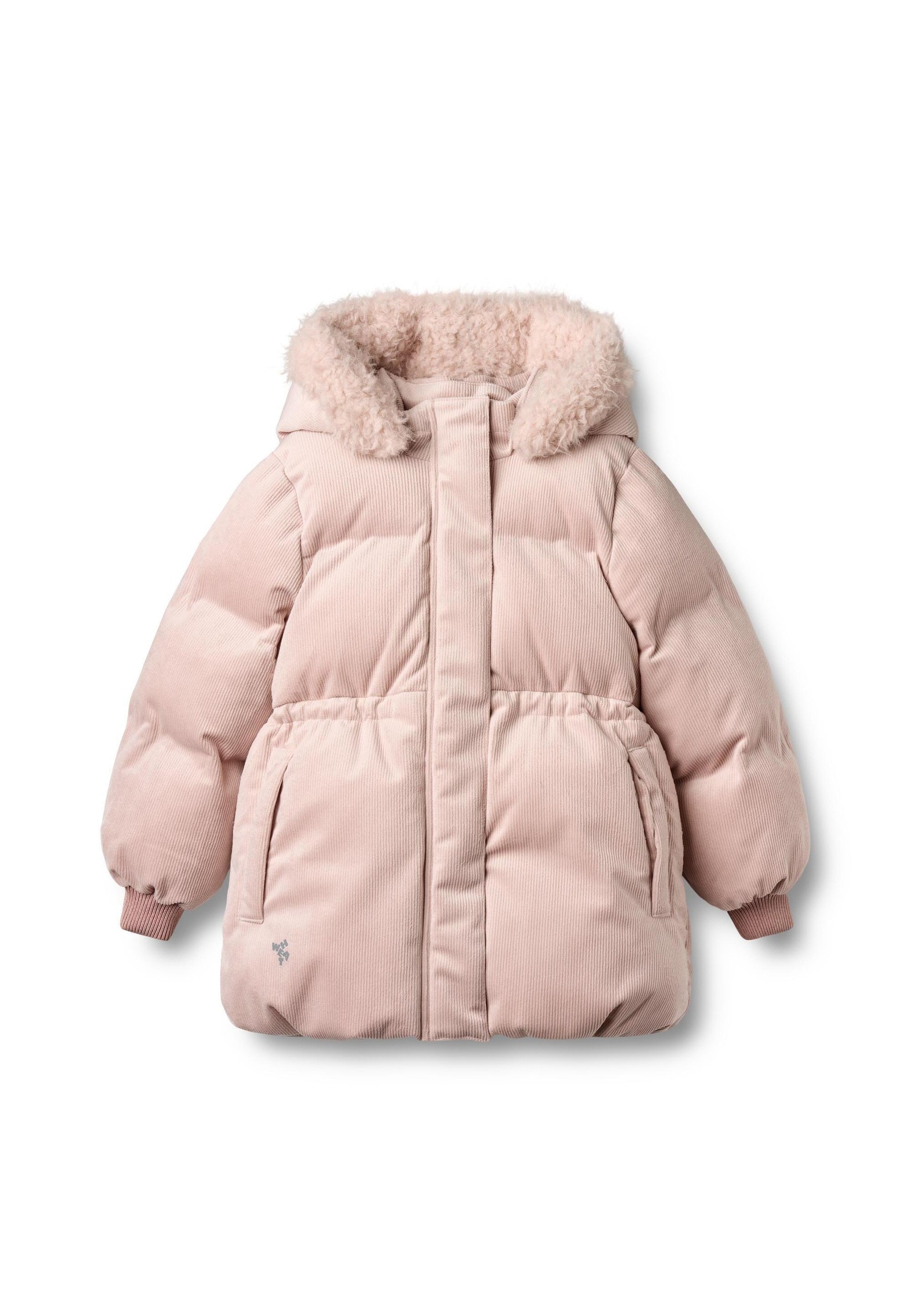 Winterjacke WHEAT "WHEAT Puffer Jacket Lullu", Mädchen, Gr. 122, rose powder, 100% Polyester, unifarben, normal, ohne Ausschnitt, Jacken Winterjacke, reflektierend