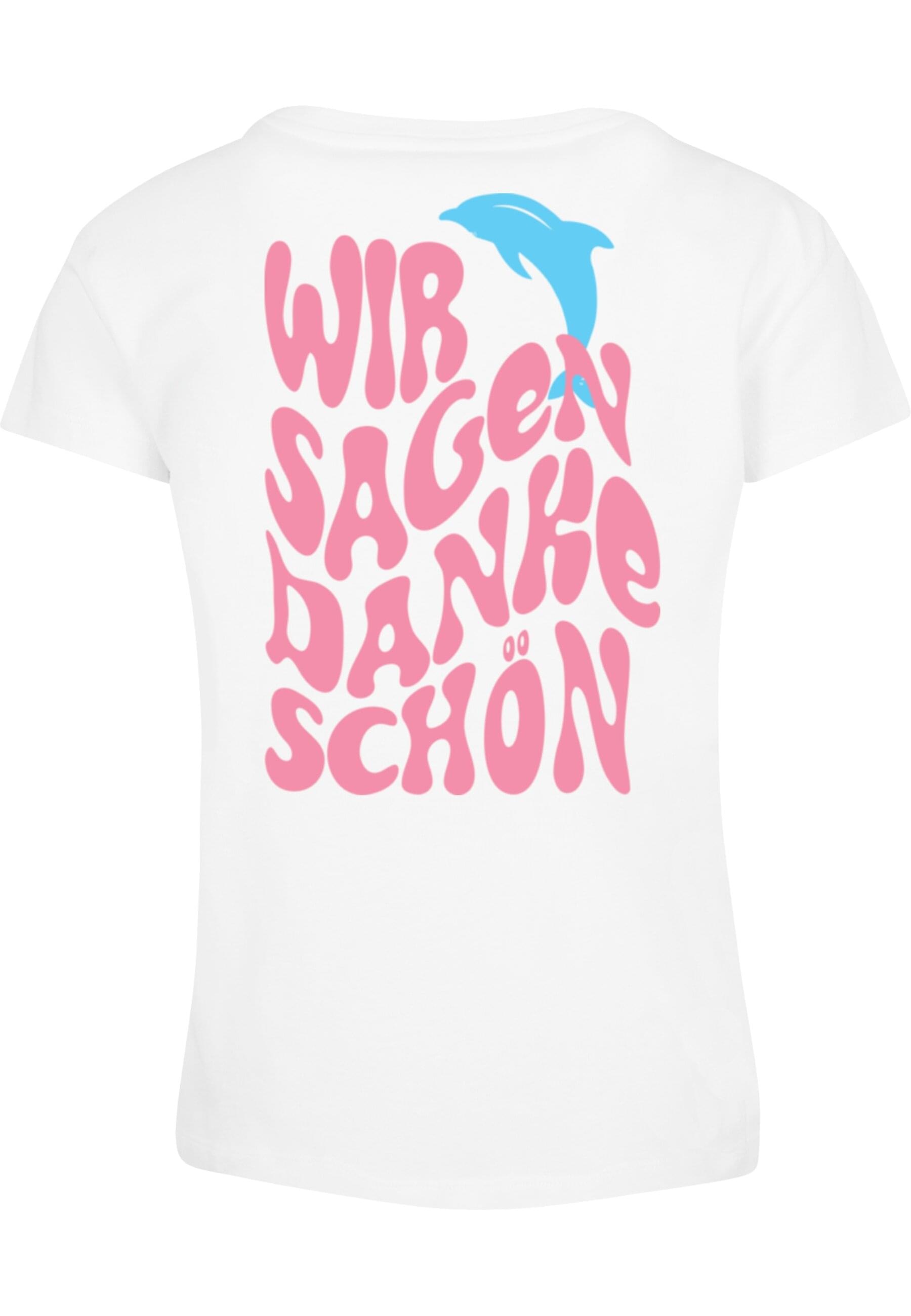 Merchcode T-Shirt "Merchcode Ladies Die Flippers - Wir Sagen Danke Schön T- günstig online kaufen