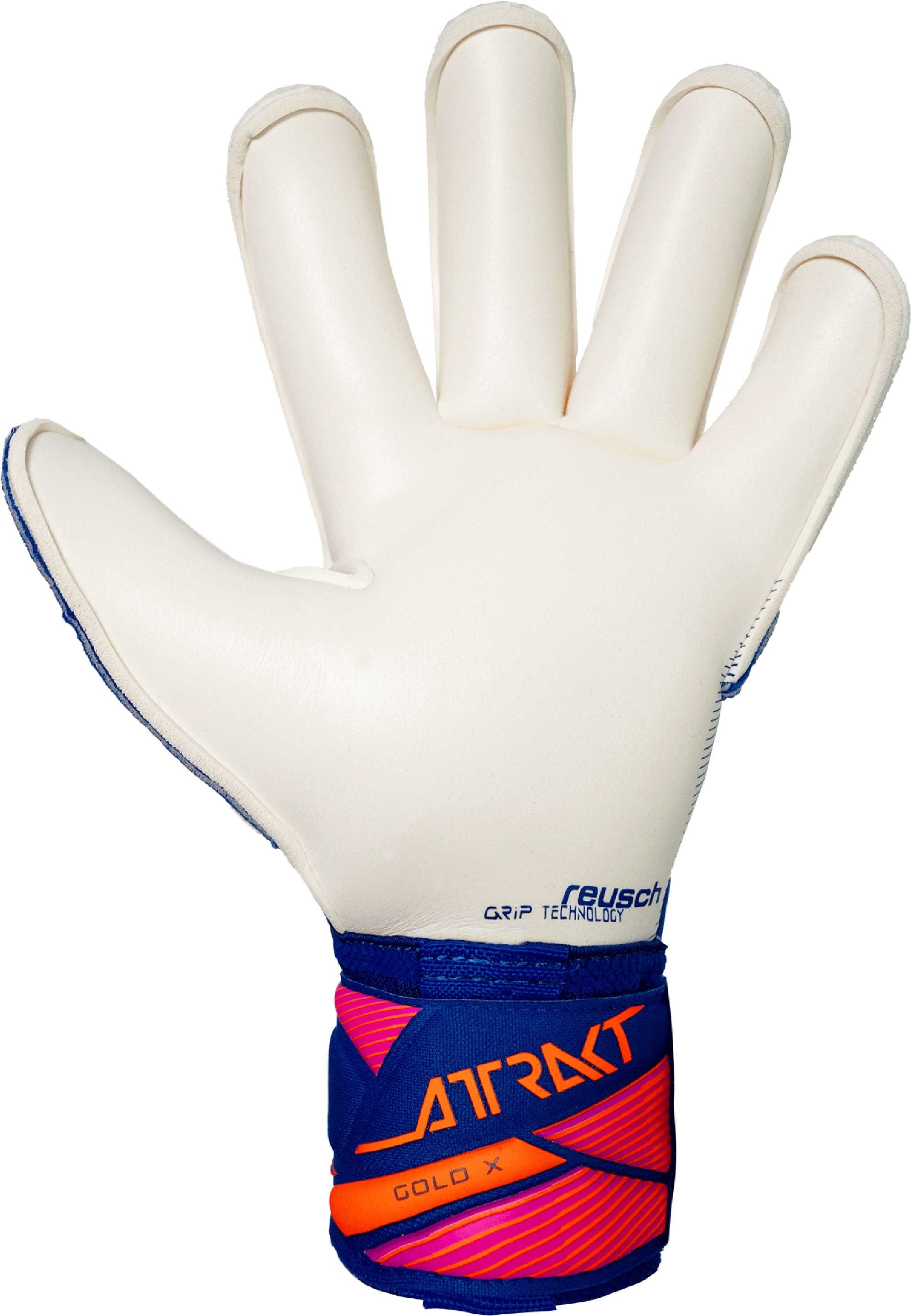 Reusch Torwarthandschuhe »Attrakt Gold X Roll Finger« mit atmungsaktiven Mesh-Einsätzen