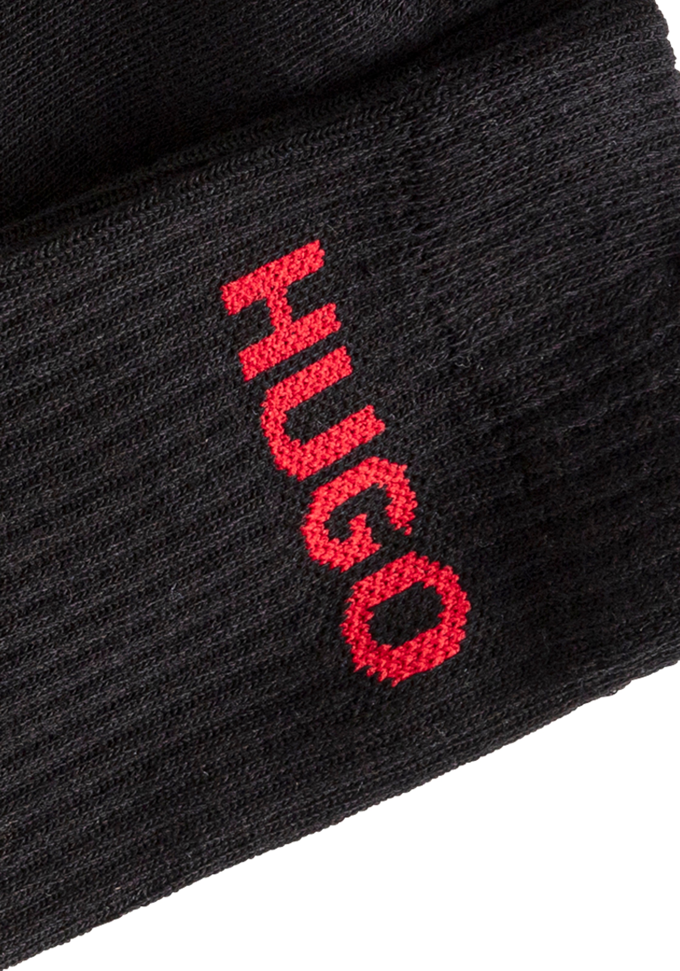 HUGO Underwear Socken "6P QS RIB LOGO CC", (Packung, 6 Paar, 6er Pack), mit günstig online kaufen