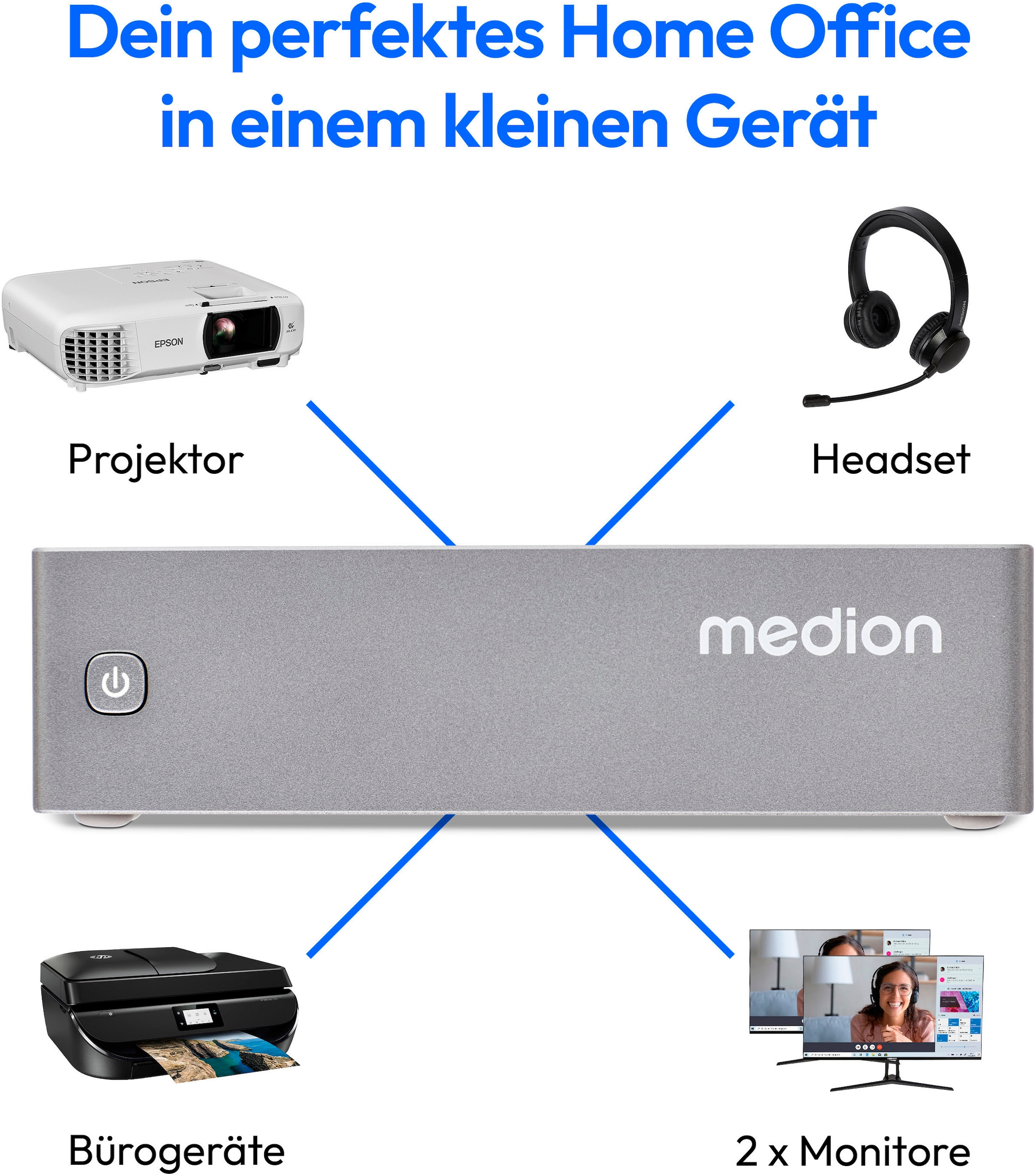 Medion® Mini-PC »Mini S06e (MD35355)«