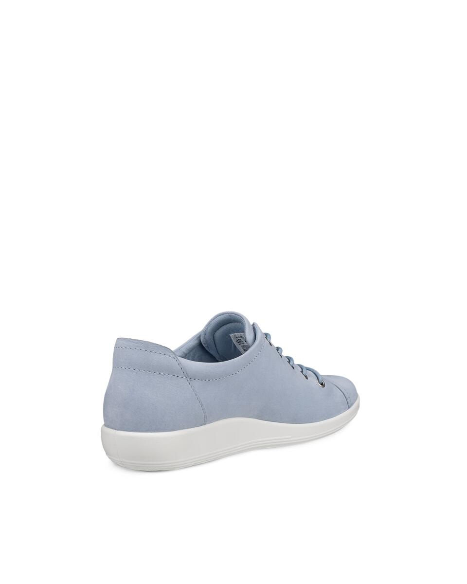 Ecco Schnürschuh »Ecco Soft 2.0«, Freizeitschuh, Halbschuh, Schnürschuh mit dezenter Logo Prägung