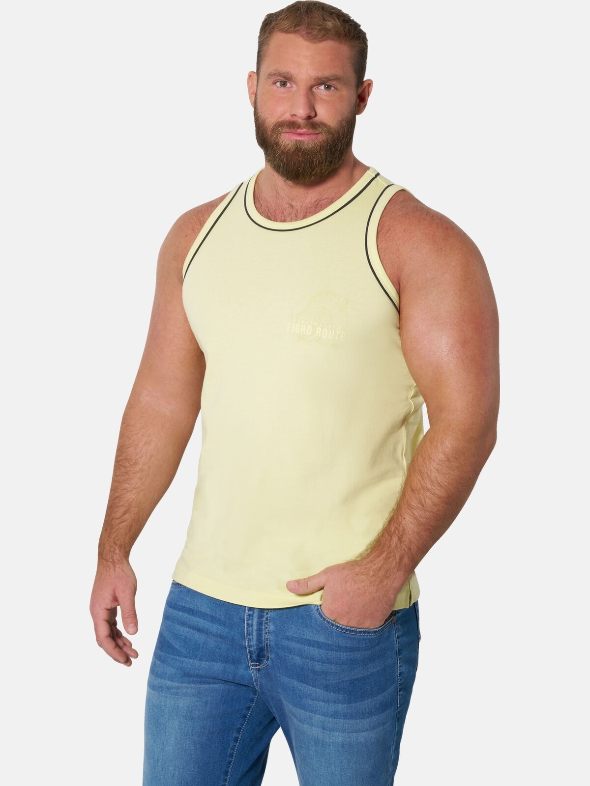 Jan Vanderstorm Muskelshirt "Tanktop HEGON"