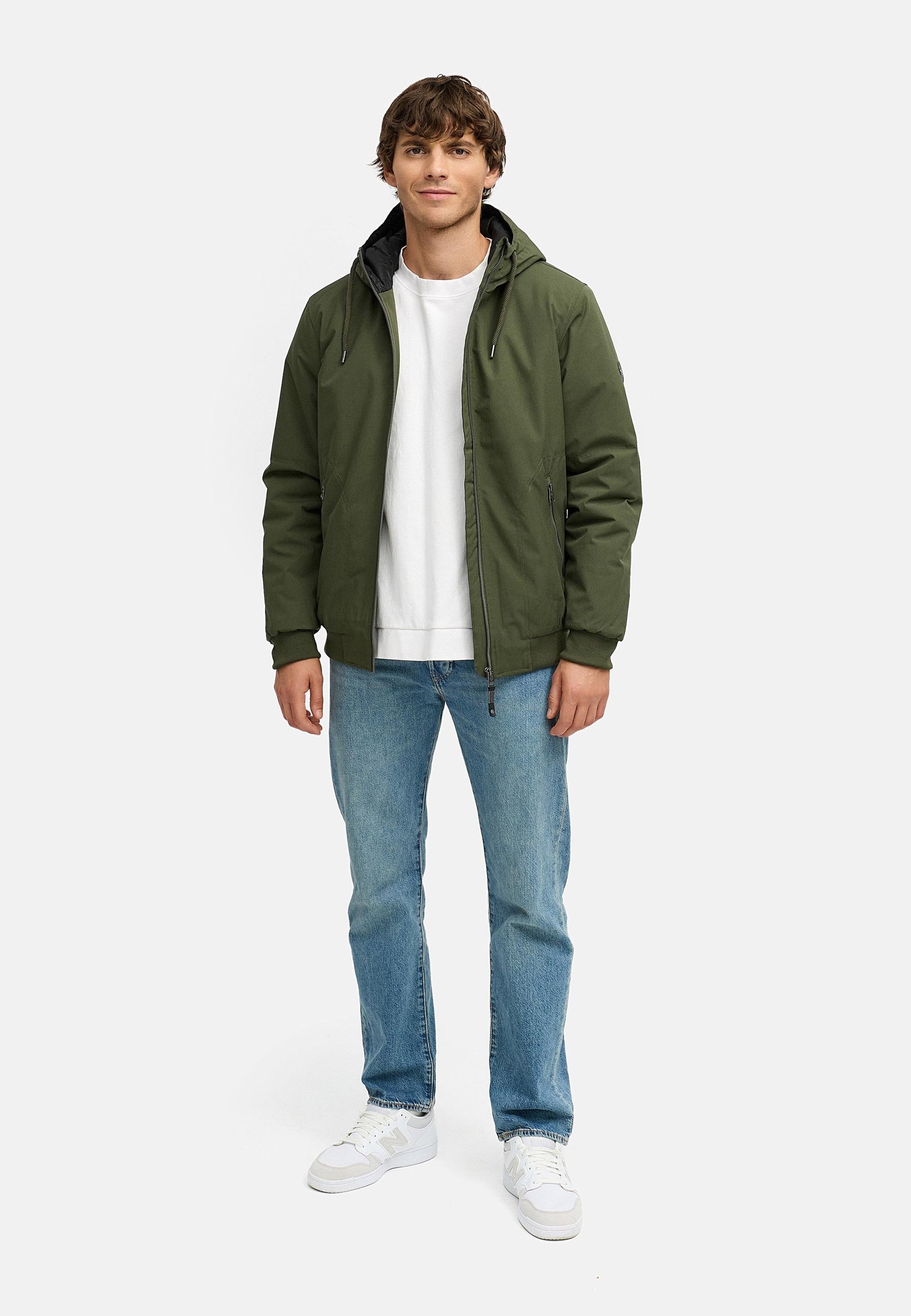 Ragwear Winterjacke »Stuartt YOUMODO«, mit Kapuze, Wasserdichte Outdoorjacke mit verstellbarer Kapuze