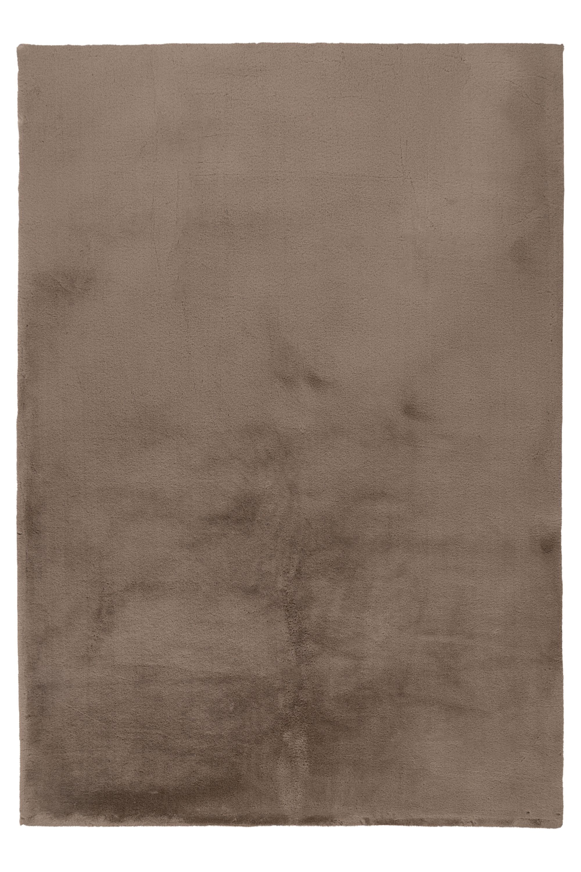 Hochflor-Teppich KAYOOM "Emperor 525", taupe, B:80cm H:23mm L:150cm, Polyester, Teppiche, weicher Hochflor, Fell Haptik, Wohnzimmer
