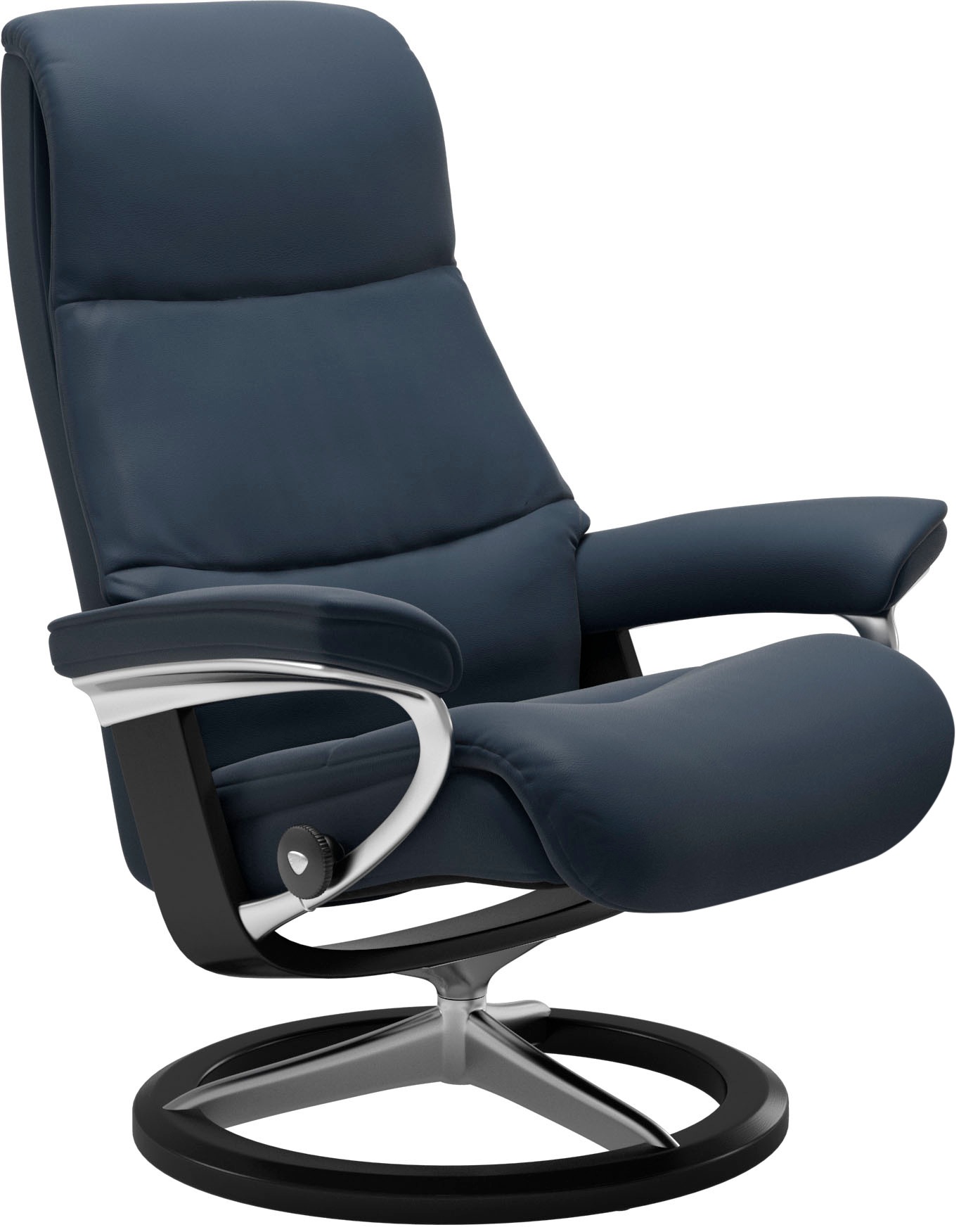 Stressless "View" Set, Relaxsessel mit Hocker, mit Signature Base, Größe M, günstig online kaufen