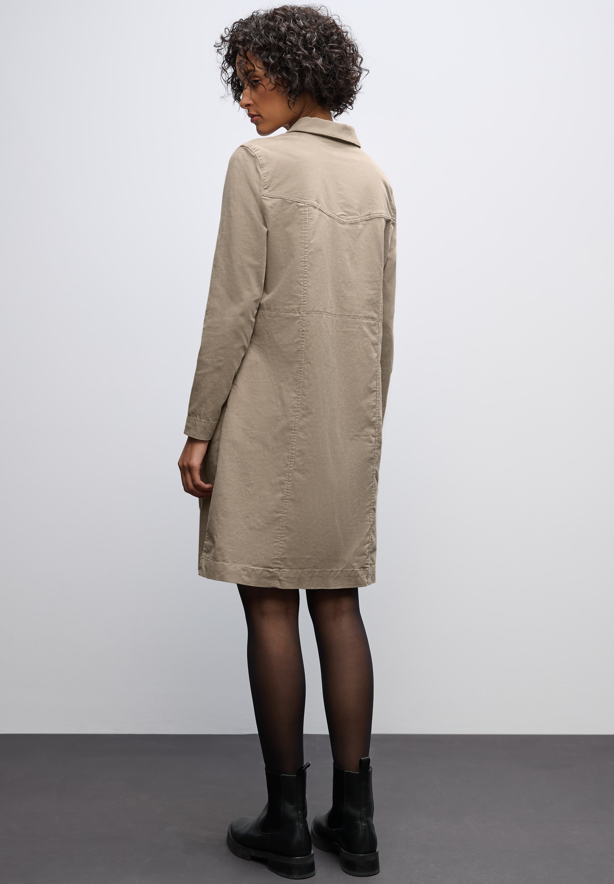 STREET ONE Cordkleid, mit Zipper
