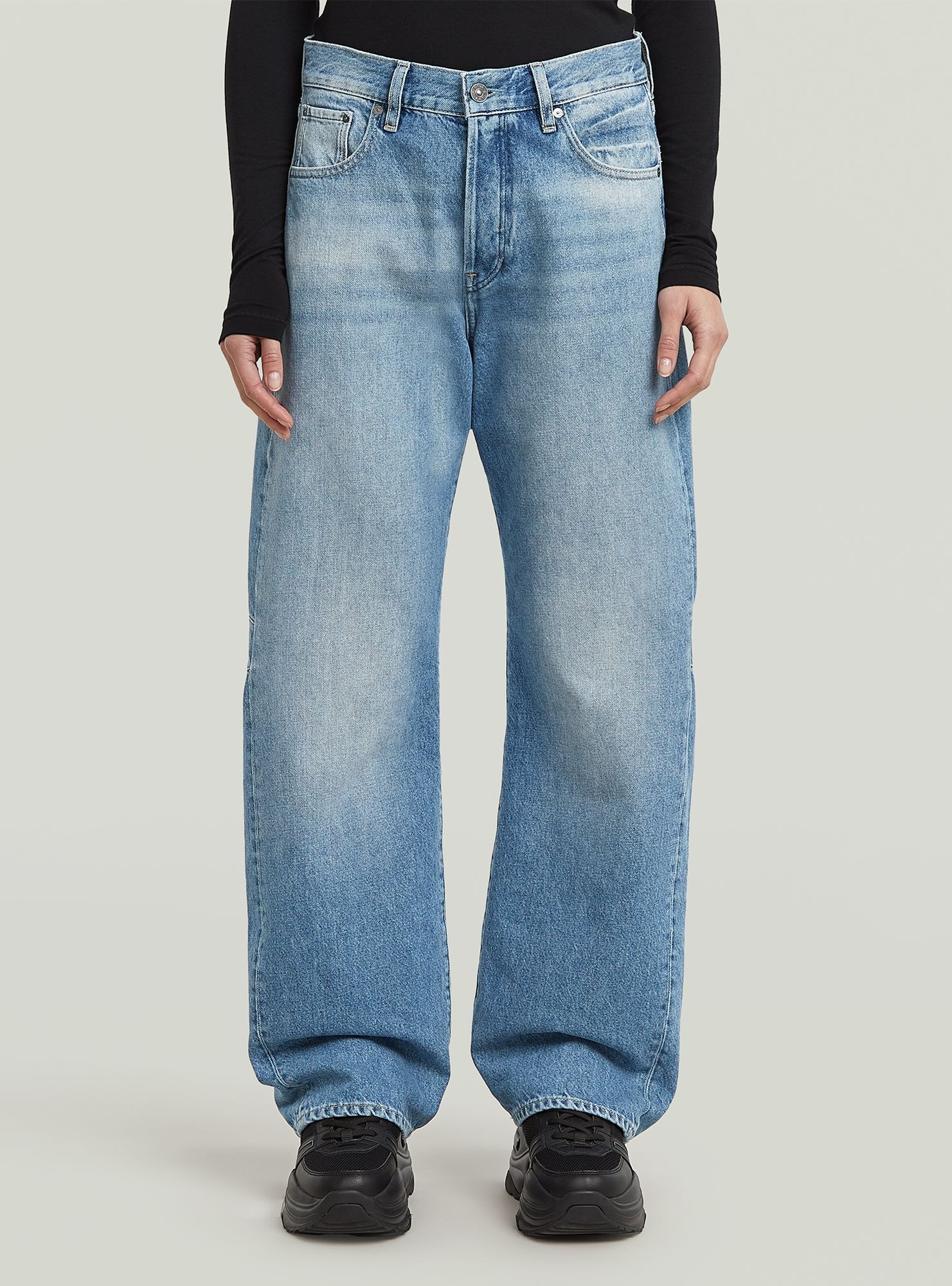 G-star Bowey 3D Boyfriend Jeans Faded Blue Chrome 33 4
