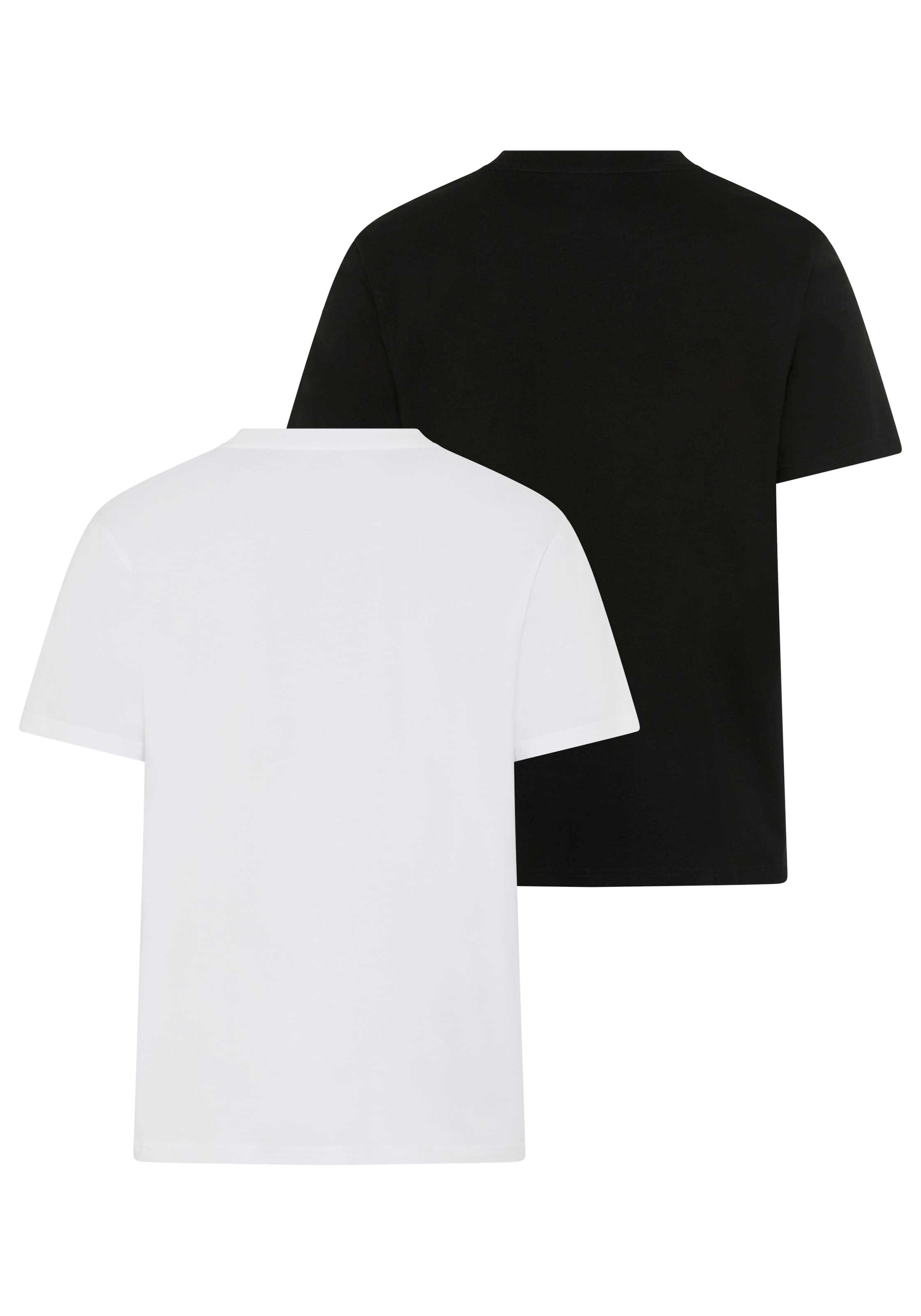 Quiksilver T-Shirt »RUGGED PACK« 2 tlg. Kurzarm, 2er-Pack, aus Baumwolle, auch in großen Größen