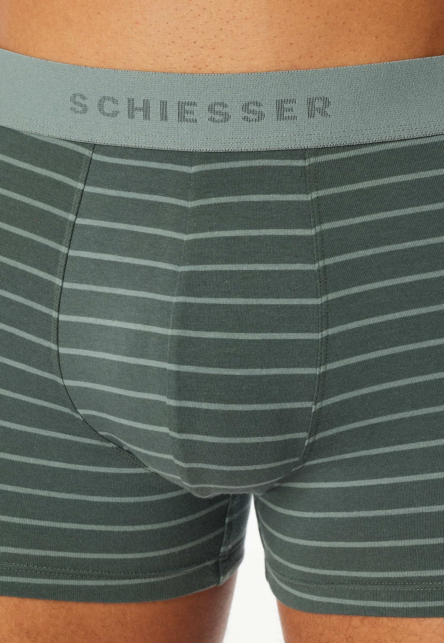 Schiesser Boxer »95/5 Multipacks« 3er Pack,  ohne Eingriff, softer Logo-Webgummibund