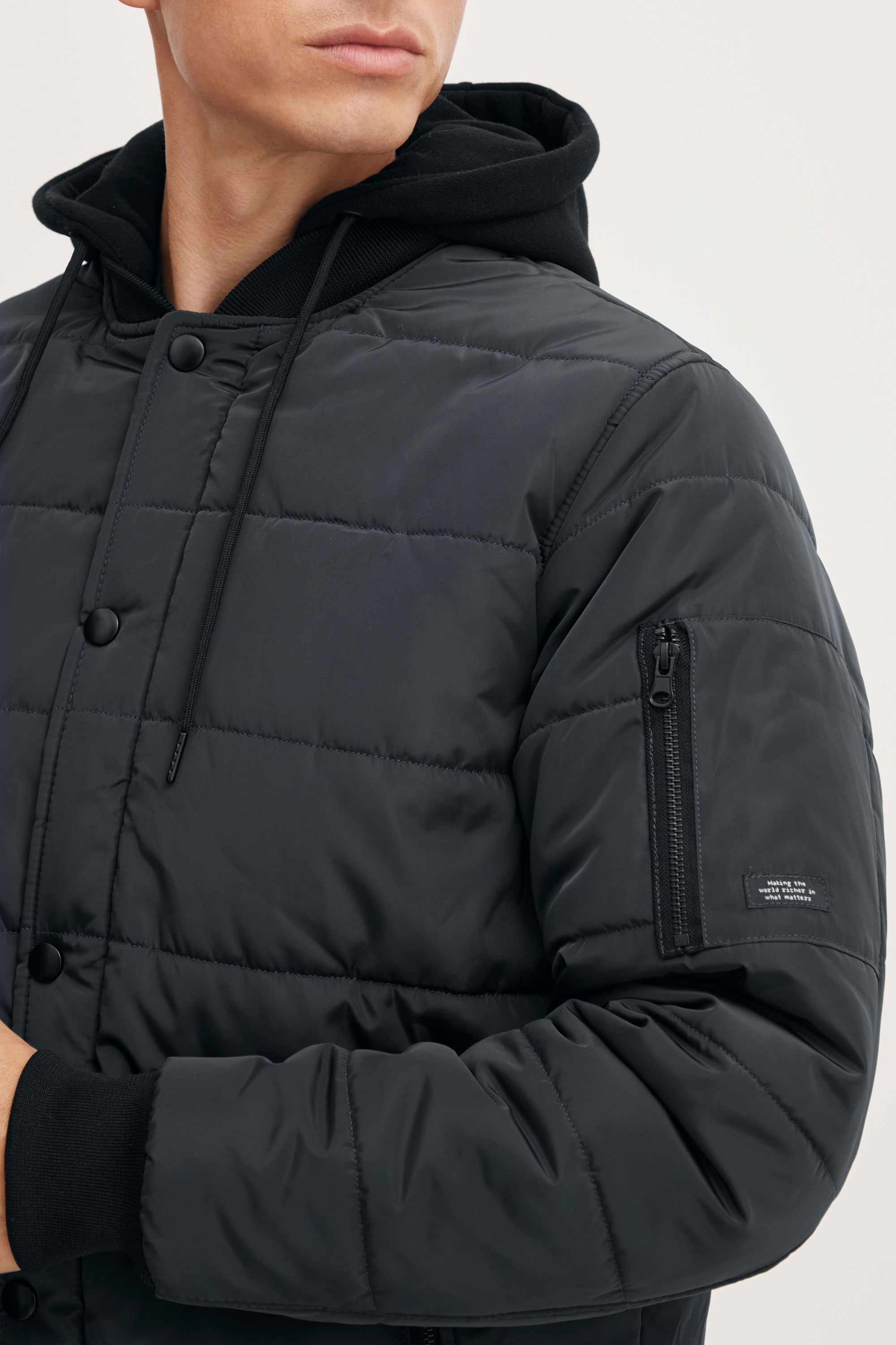Blend Kurzjacke »Kurzjacke BHOuterwear«, mit Kapuze