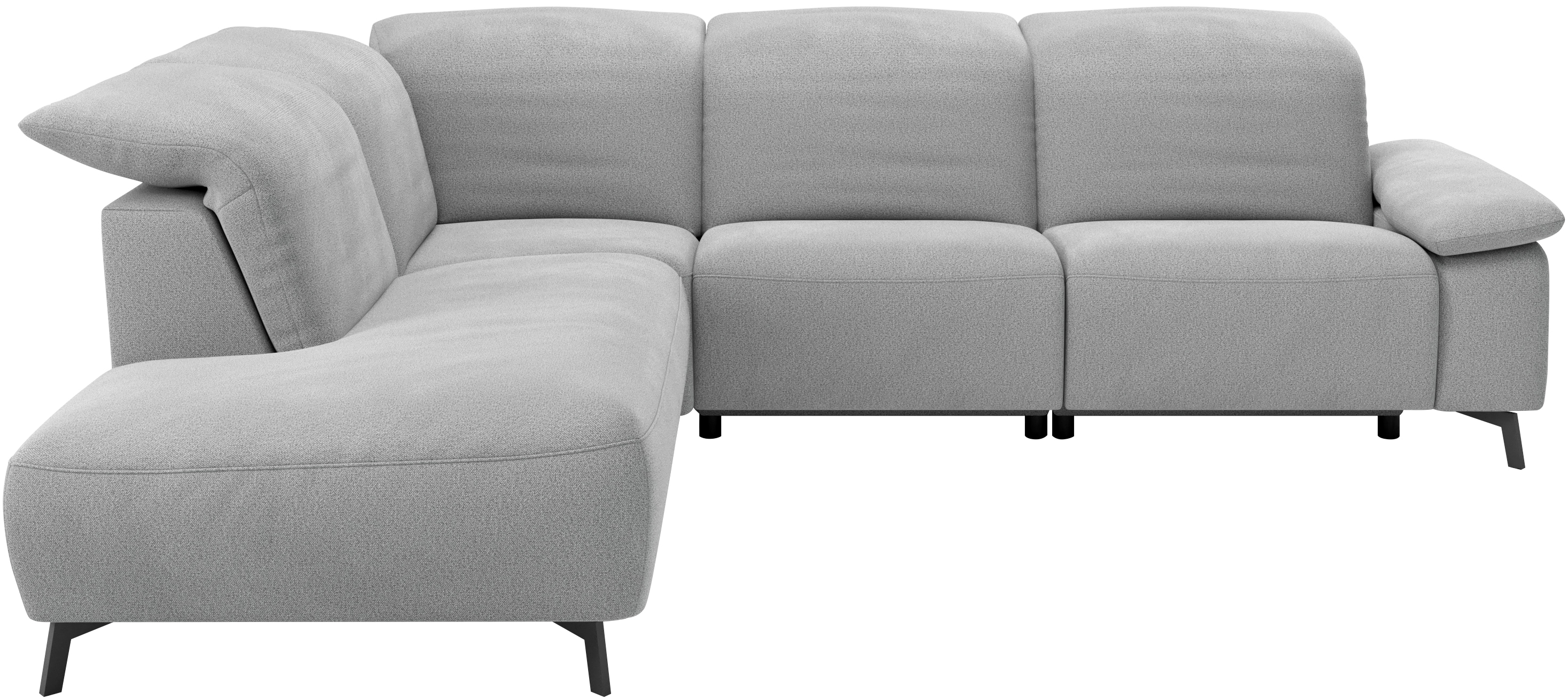 Musterring Ecksofa "MR 370, intelligenter Komfort im modernen Design" Optionale Relaxfunktion, flexible Kopfteile & klappbare Armlehnen